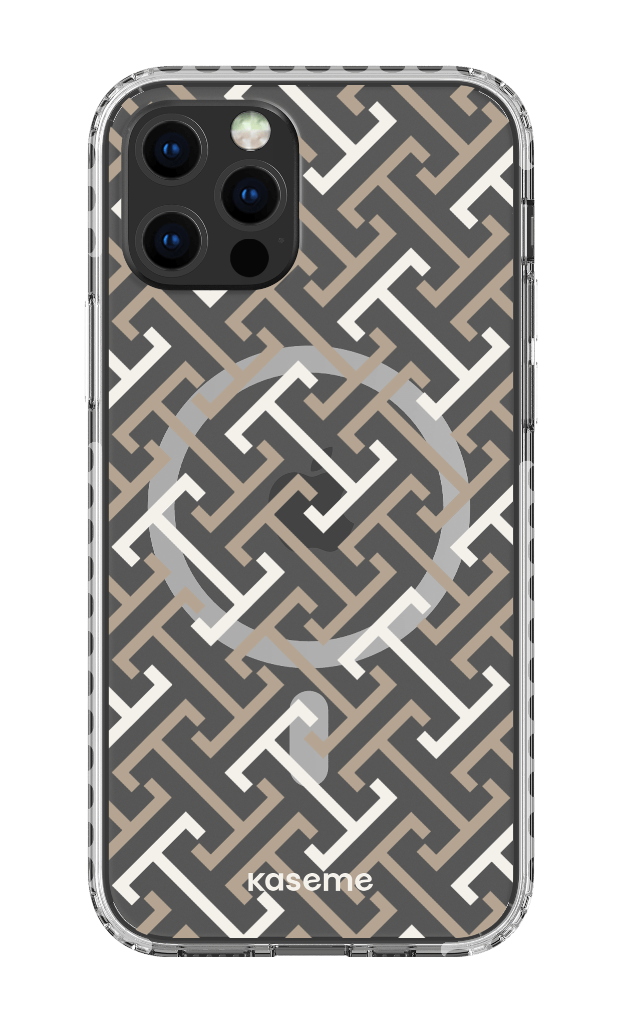 iPhone 12 Pro Clear Case Magsafe - White Elite Clear Case -