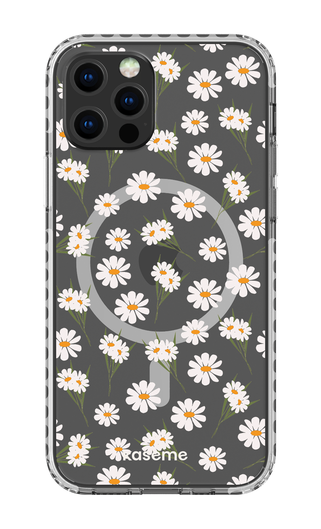 iPhone 12 Pro Clear Case Magsafe - White Jane Clear Case -