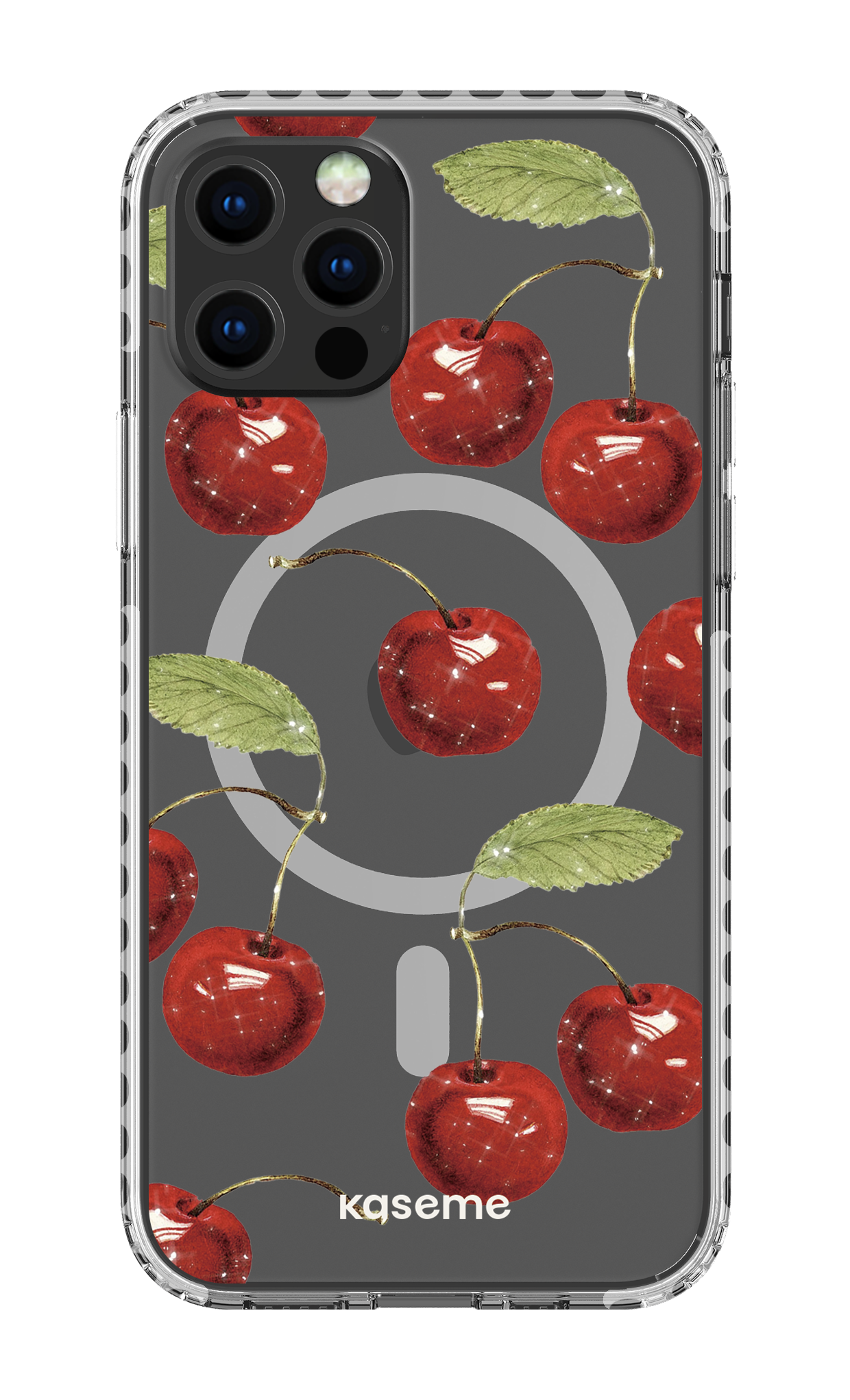 iPhone 12 Pro Clear Case Magsafe - White Juicy Clear Case -