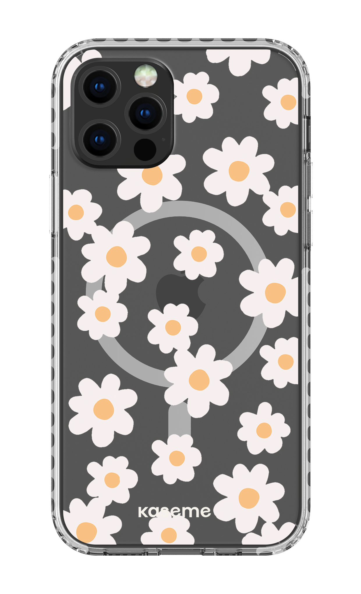 iPhone 12 Pro Clear Case Magsafe - White May Clear Case -