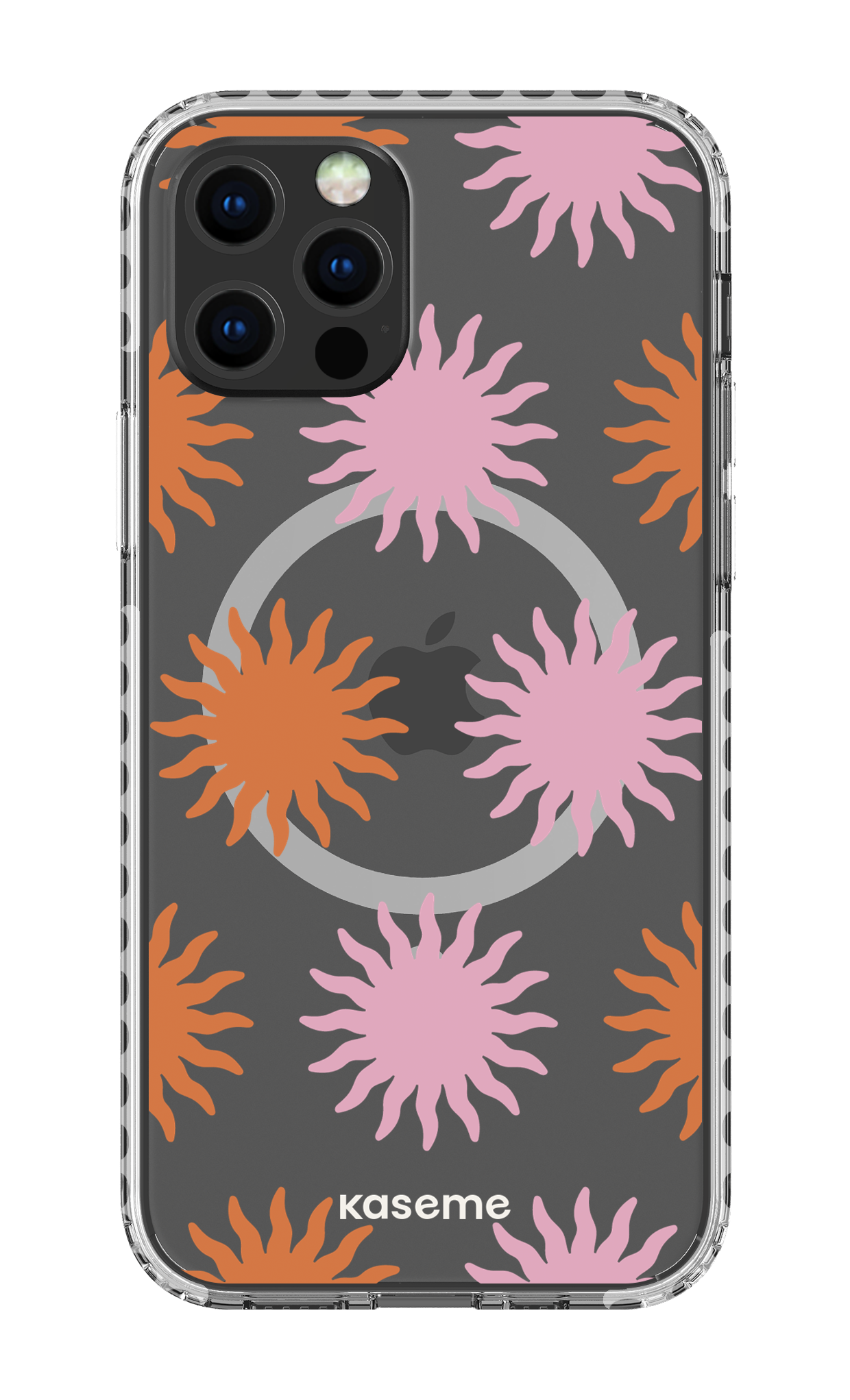 iPhone 12 Pro Clear Case Magsafe - White Vitamin Sea Clear Case -