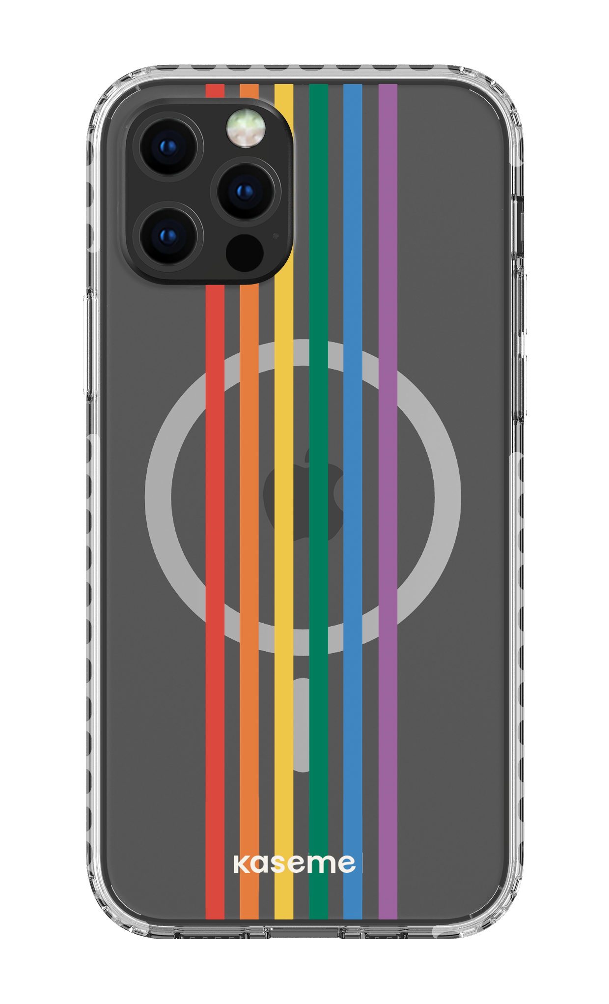 iPhone 12 Pro Clear Case Magsafe - White We're coming out Clear Case -