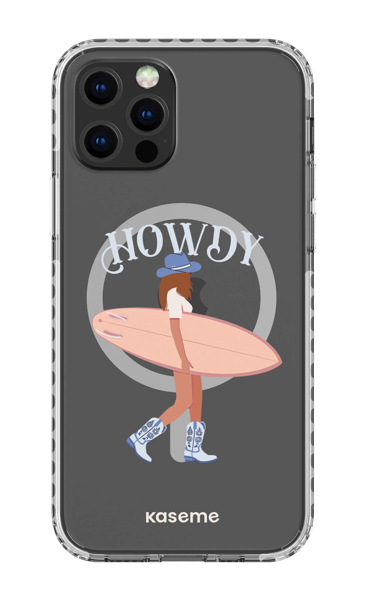 iPhone 12 Pro Clear Case Magsafe - White Westsea Clear Case -