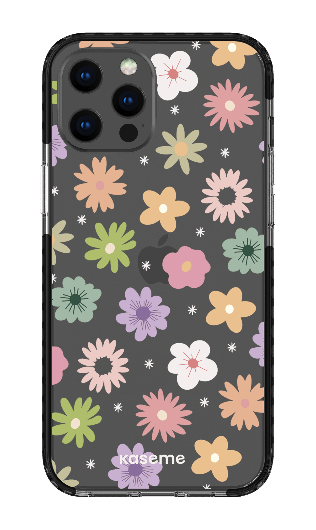 iPhone 12 Pro Max Clear Case - Black Adore small clear case -