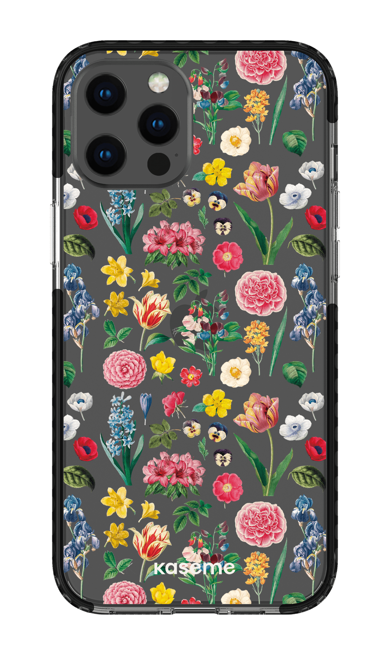 iPhone 12 Pro Max Clear Case - Black Amelia Clear Case -