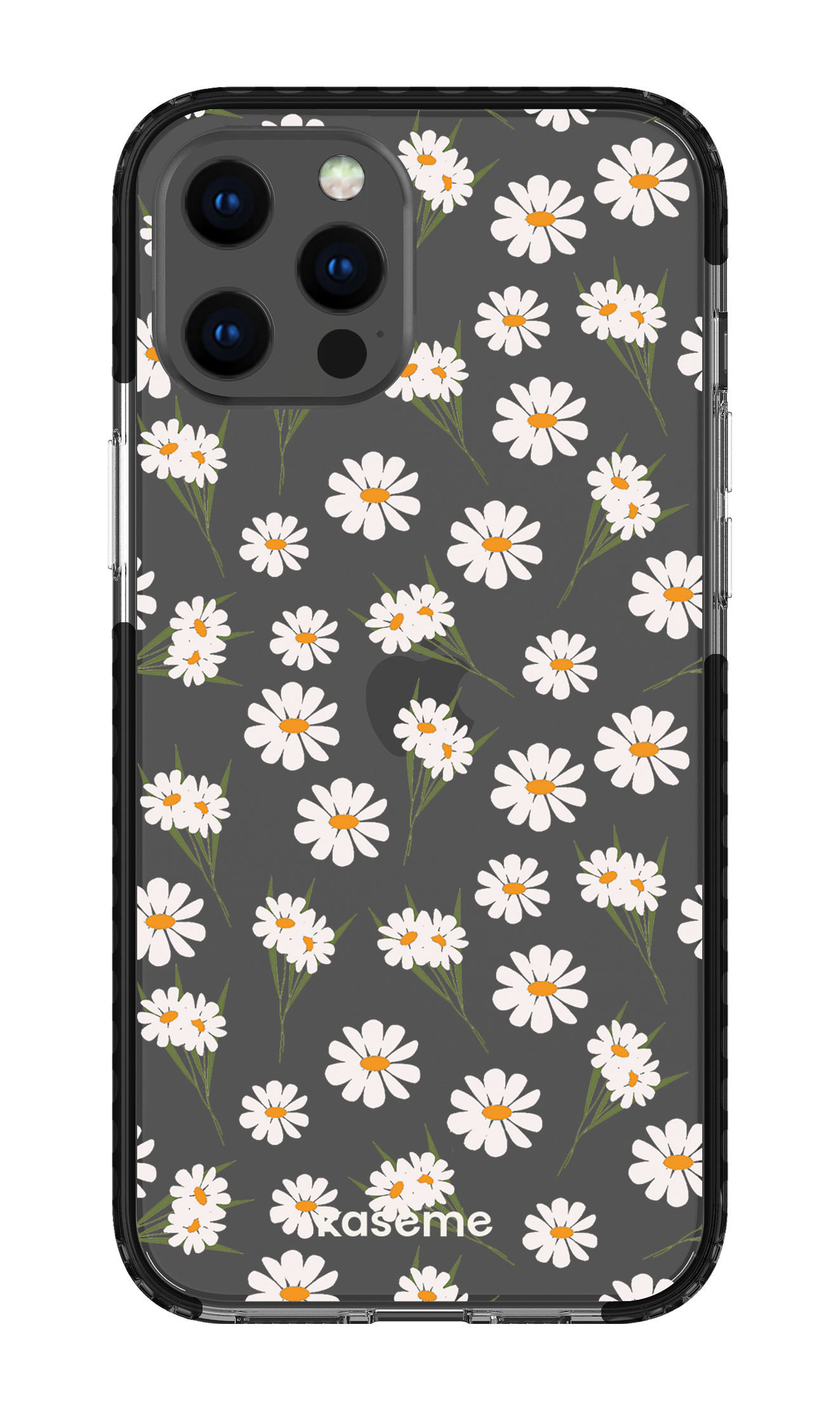 iPhone 12 Pro Max Clear Case - Black Jane Clear Case -