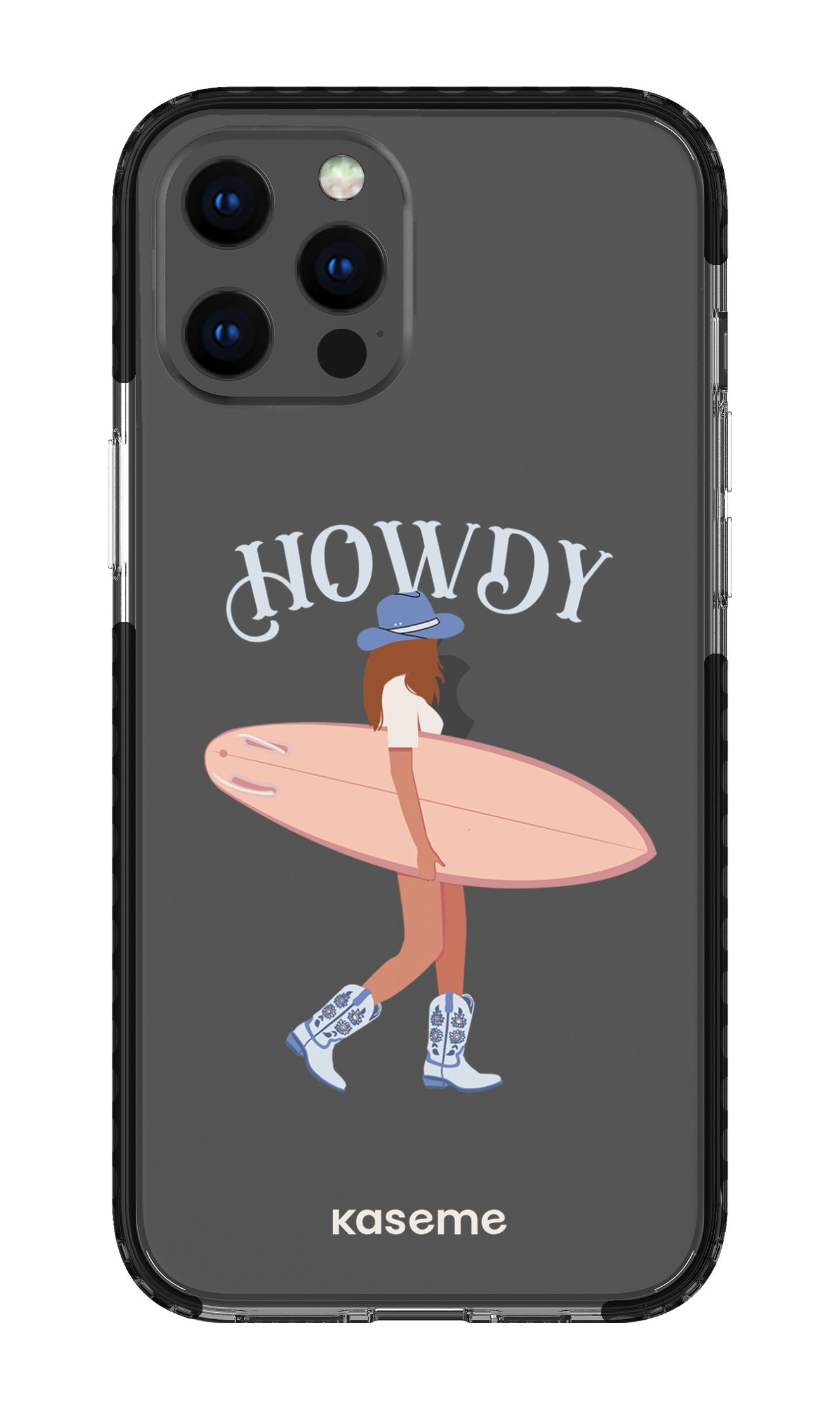 iPhone 12 Pro Max Clear Case - Black Westsea Clear Case -