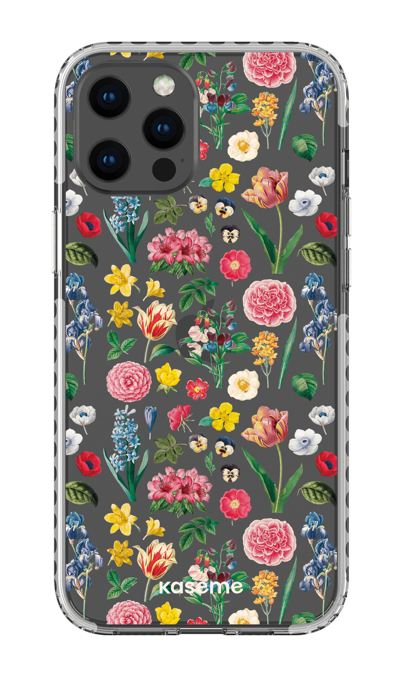 iPhone 12 Pro Max Clear Case - White Amelia Clear Case -