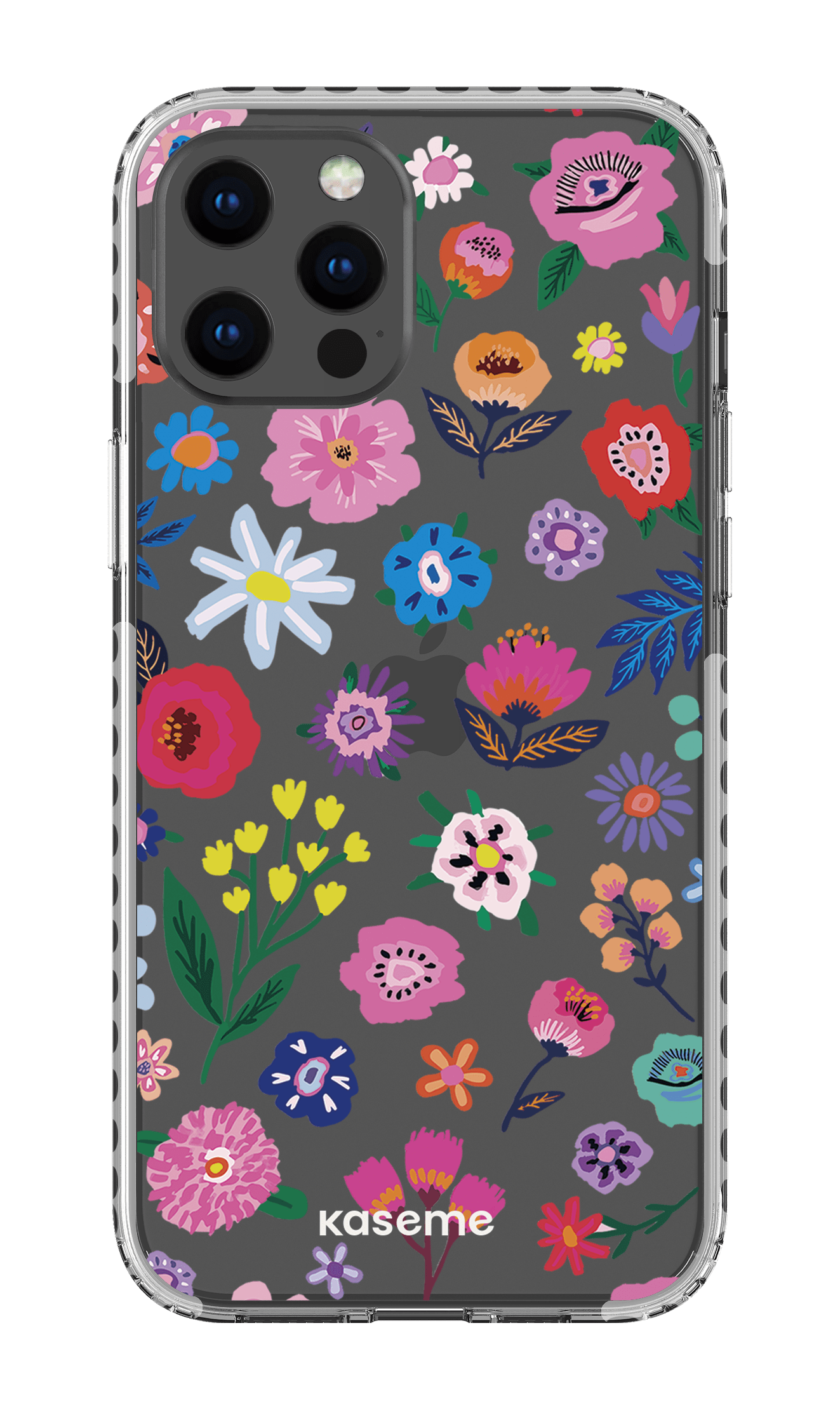 iPhone 12 Pro Max Clear Case - White Aura Clear Case -