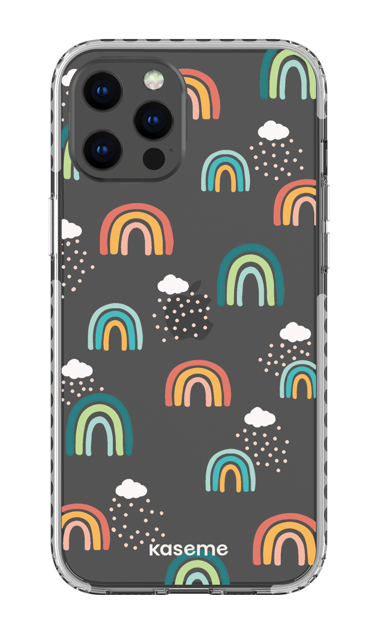 iPhone 12 Pro Max Clear Case - White Be You Clear Case -