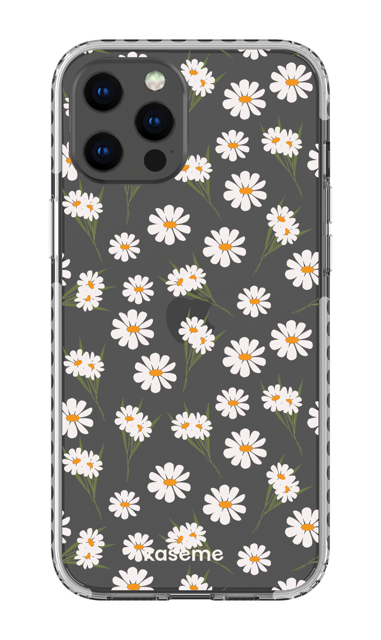 iPhone 12 Pro Max Clear Case - White Jane Clear Case -