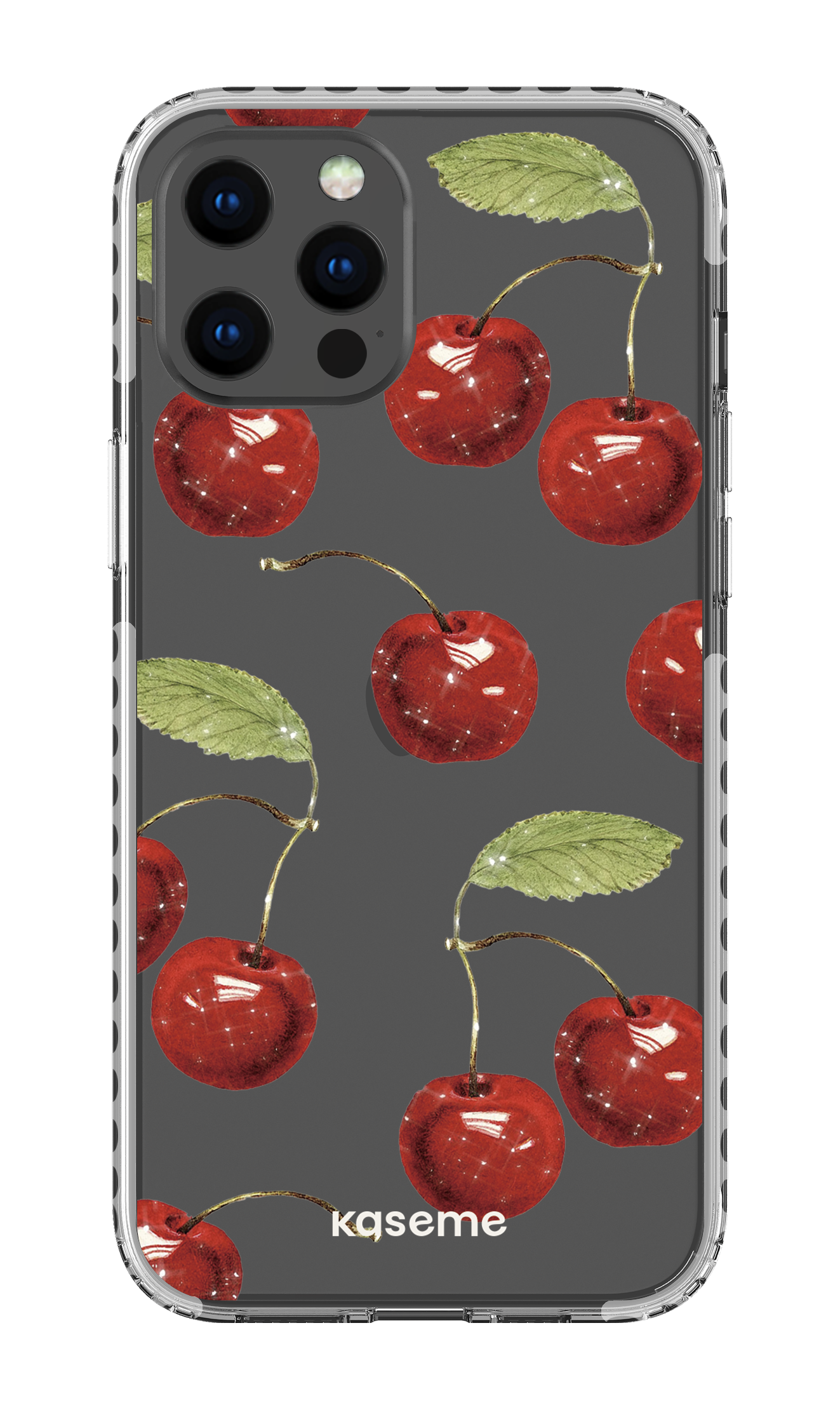 iPhone 12 Pro Max Clear Case - White Juicy Clear Case -