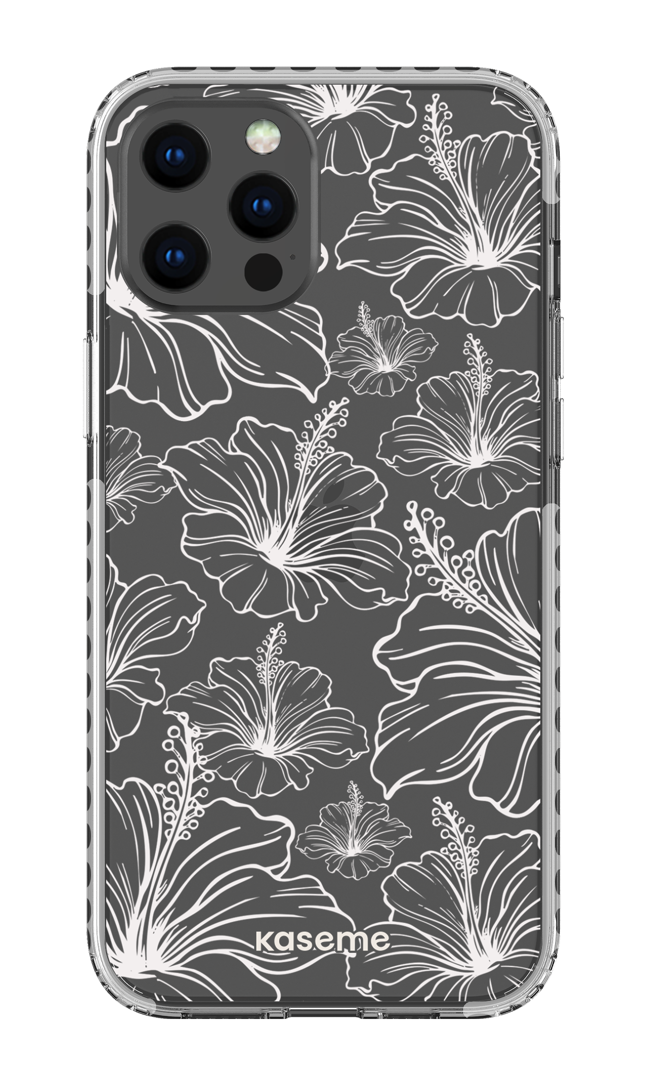 iPhone 12 Pro Max Clear Case - White Kahala Clear Case -