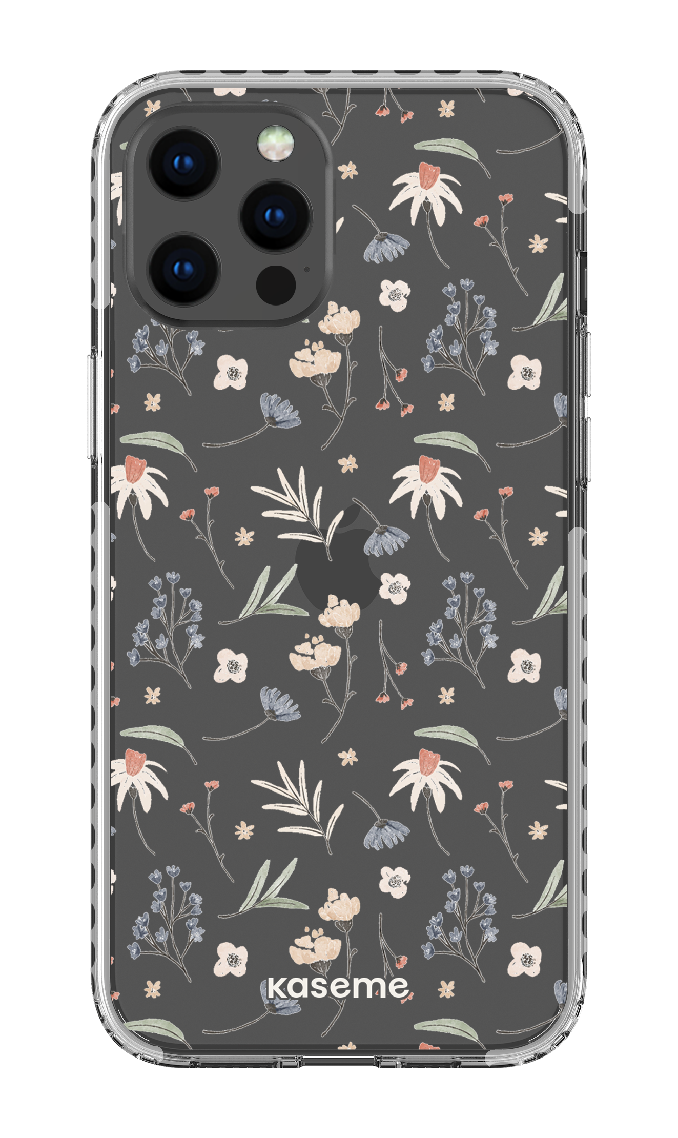 iPhone 12 Pro Max Clear Case - White Mia Clear Case -