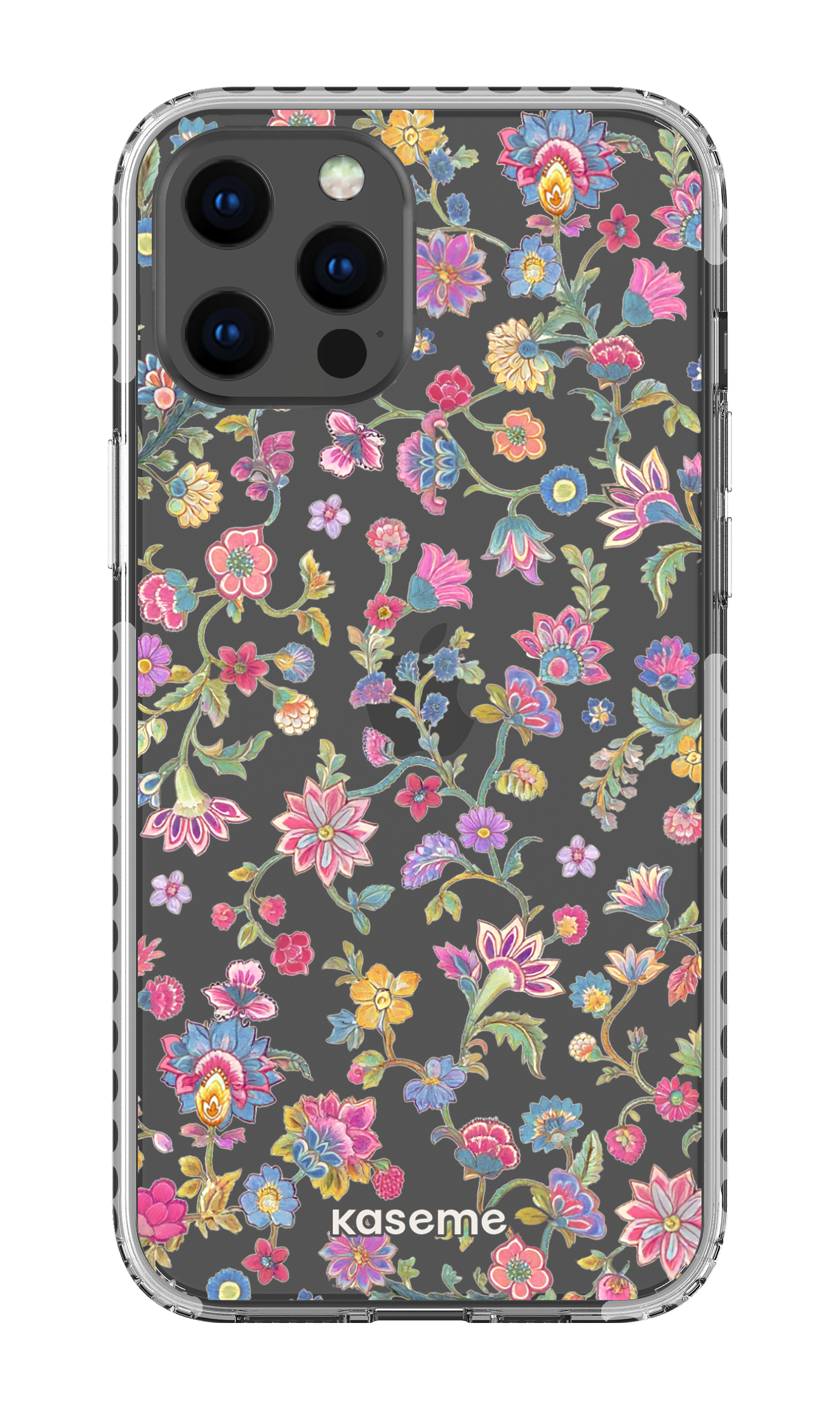 iPhone 12 Pro Max Clear Case - White Secret Garden Clear Case -