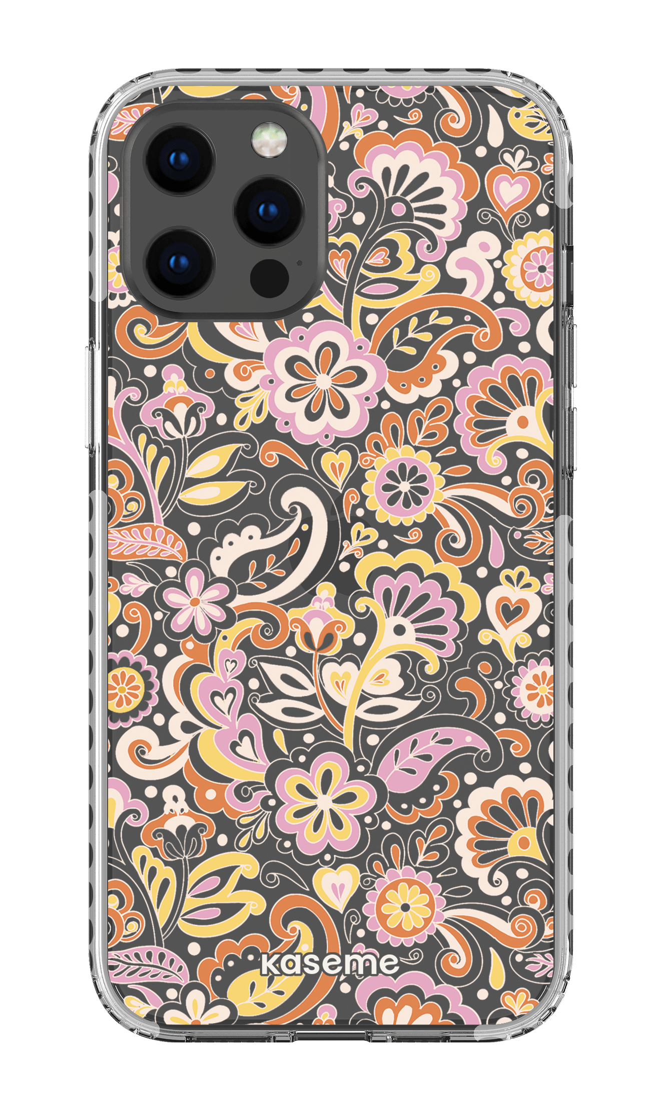 iPhone 12 Pro Max Clear Case - White Sunbathe Clear Case -