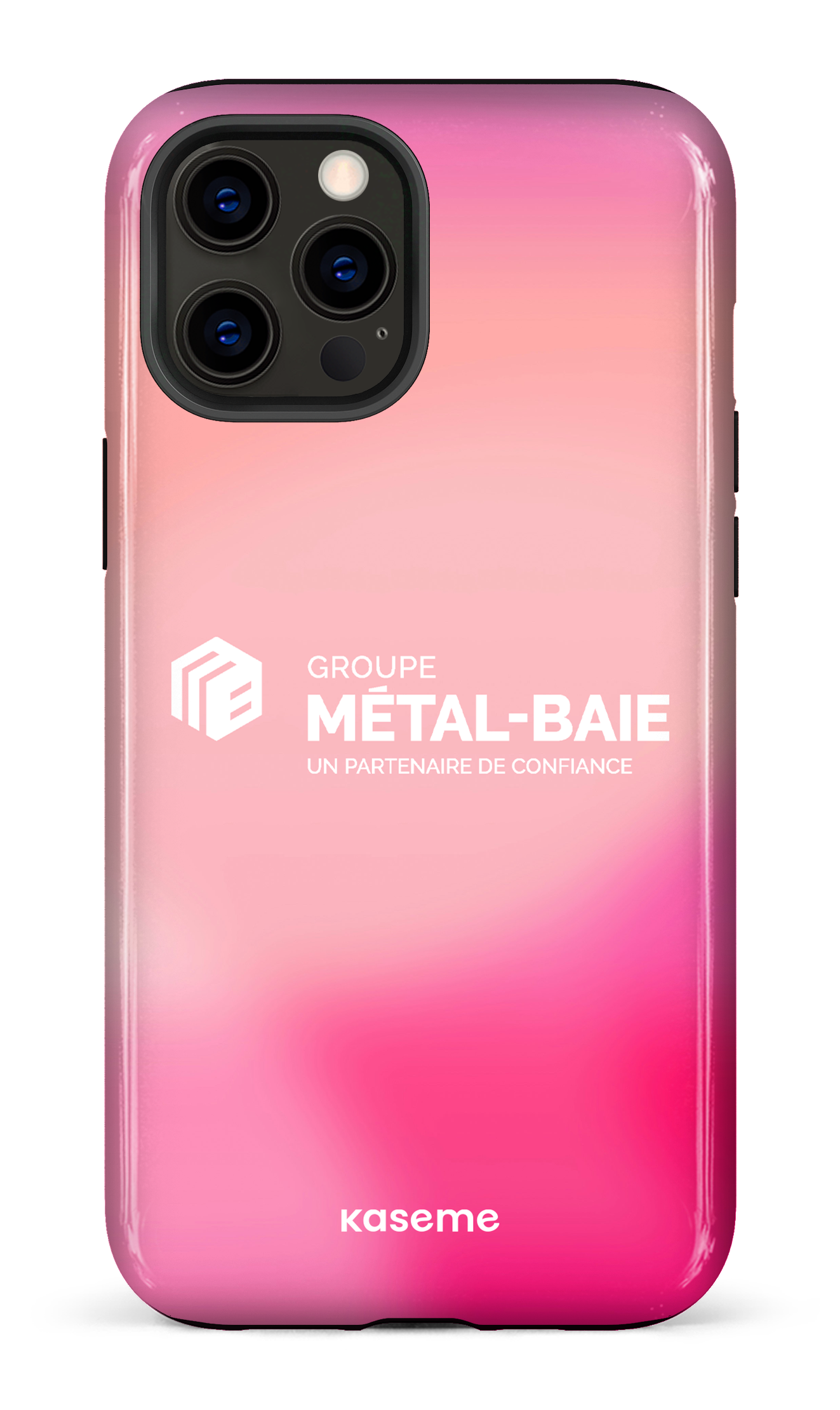 iPhone 12 Pro Max Tough Métal-Baie Tie-Dye -