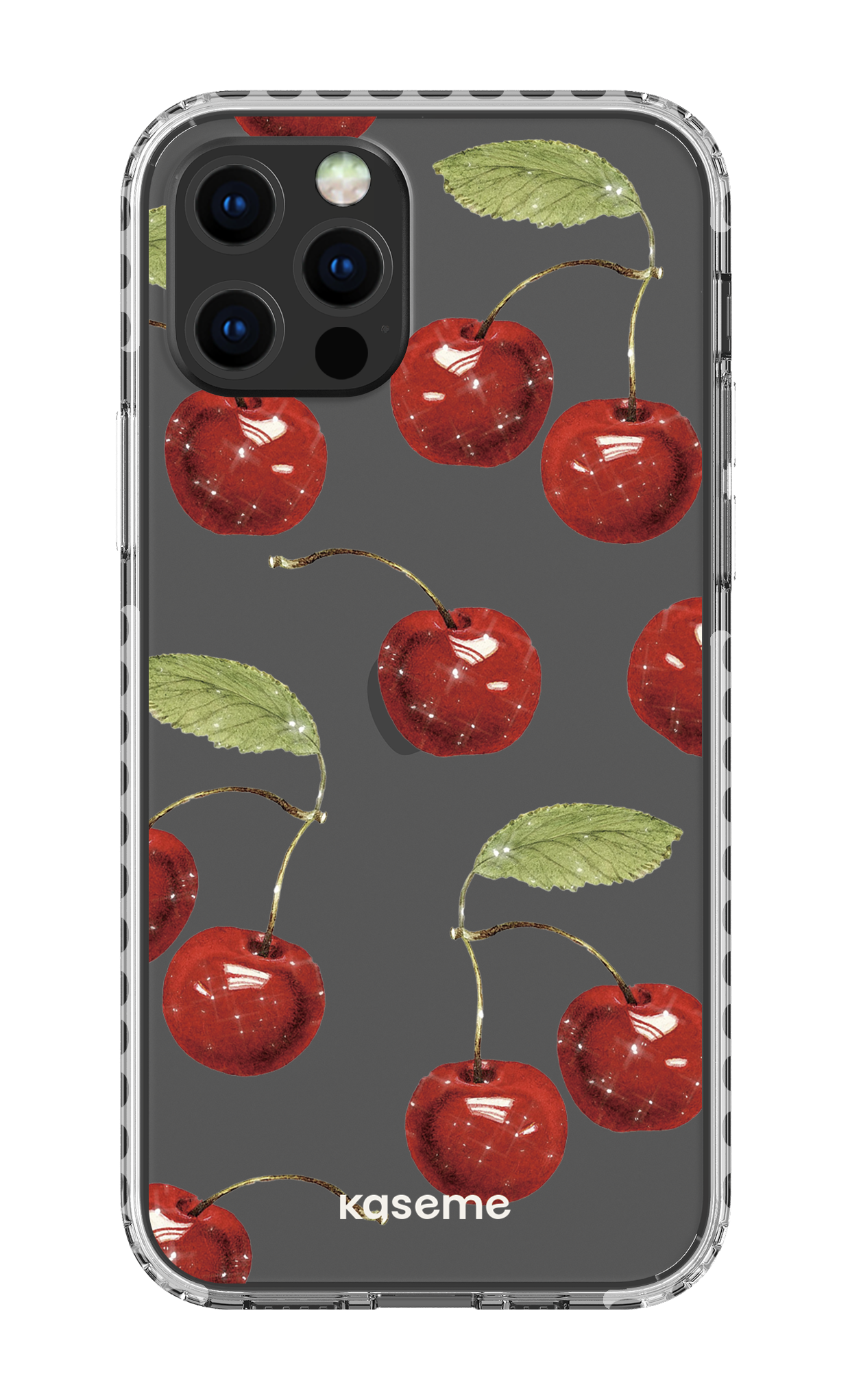 iPhone 12 pro Clear Case - White Juicy Clear Case -