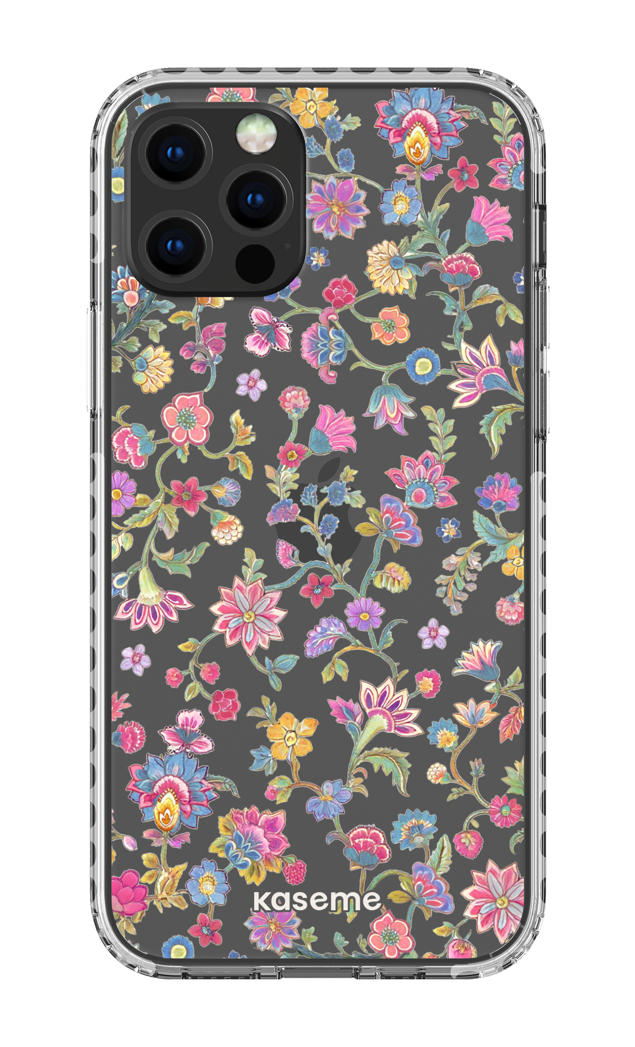 iPhone 12 pro Clear Case - White Secret Garden Clear Case -