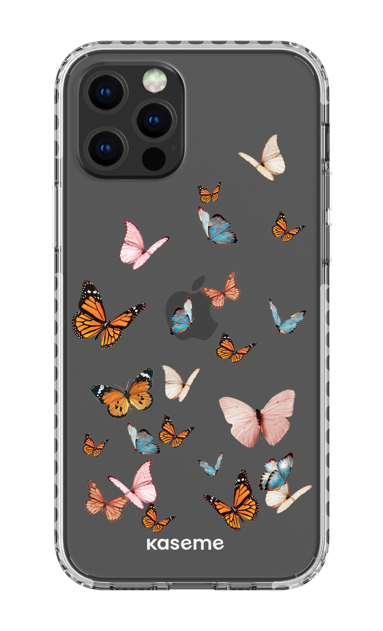 iPhone 12 pro Clear Case - White Soarin Clear Case -