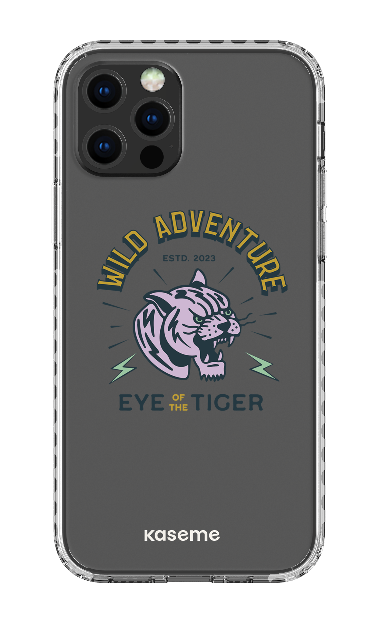 iPhone 12 pro Clear Case - White Wildcats clear case -