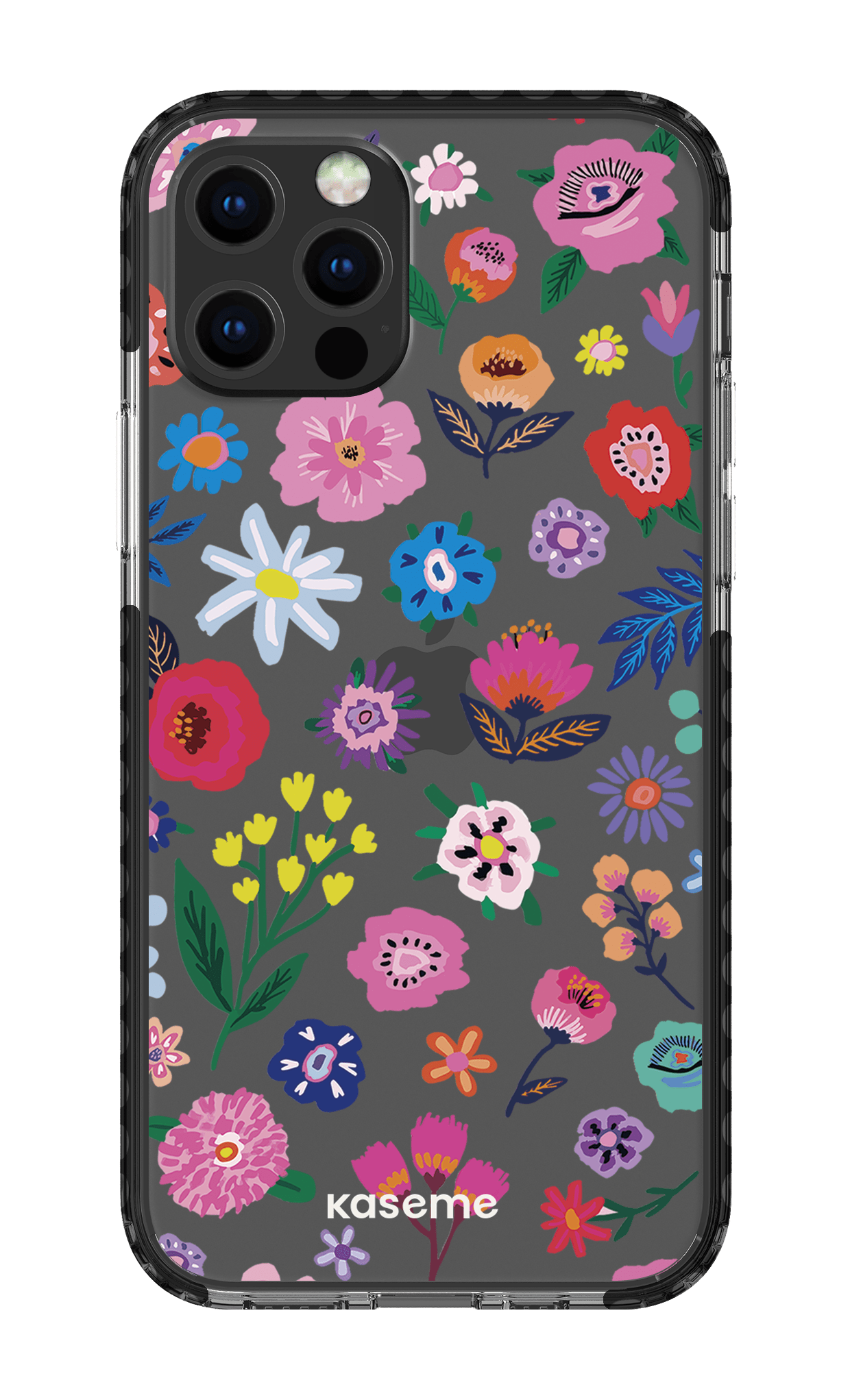 iPhone 12 pro Clear Case Black Aura Clear Case -