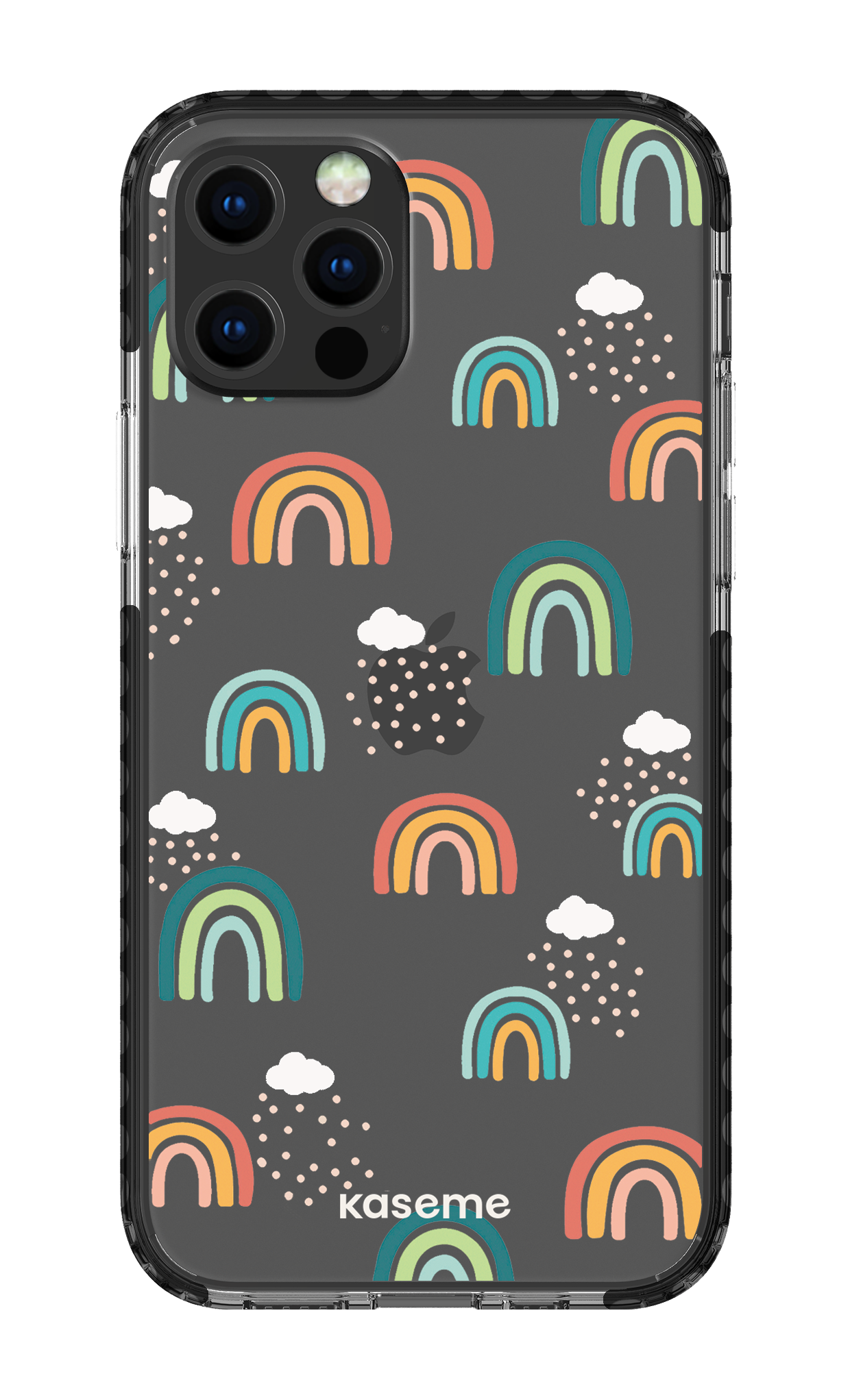 iPhone 12 pro Clear Case Black Be You Clear Case -