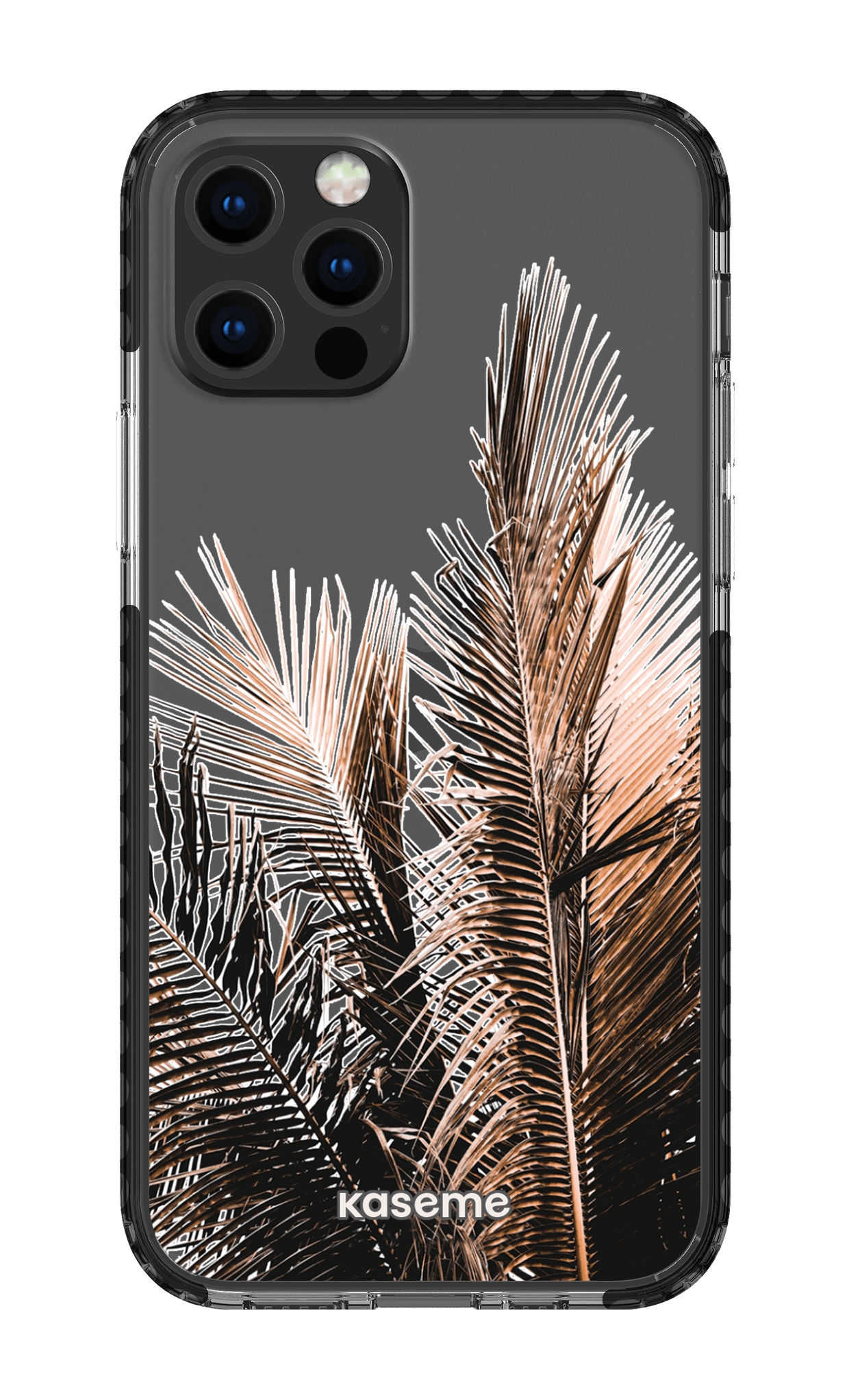 iPhone 12 pro Clear Case Black Cali Clear Case -