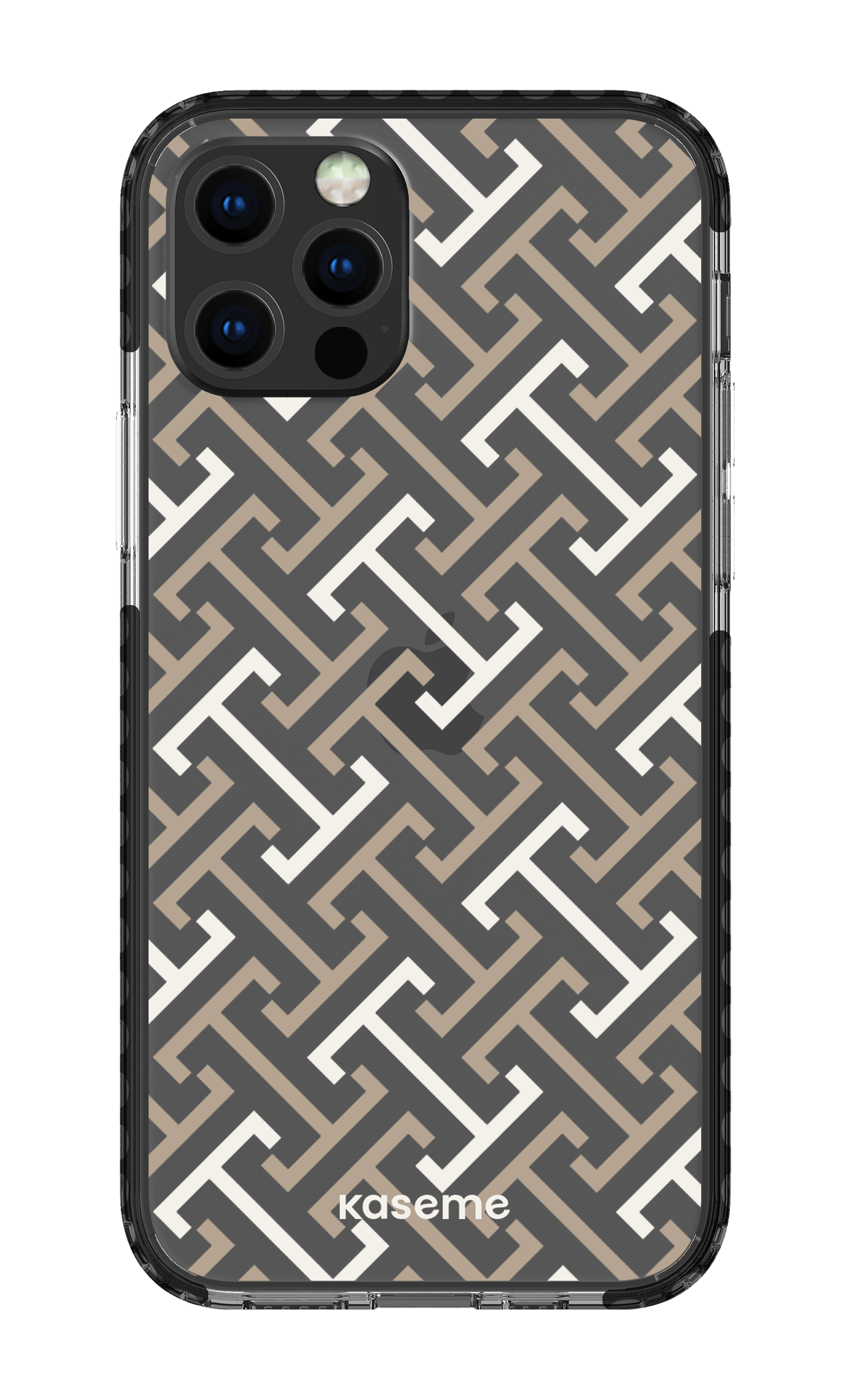 iPhone 12 pro Clear Case Black Elite Clear Case -