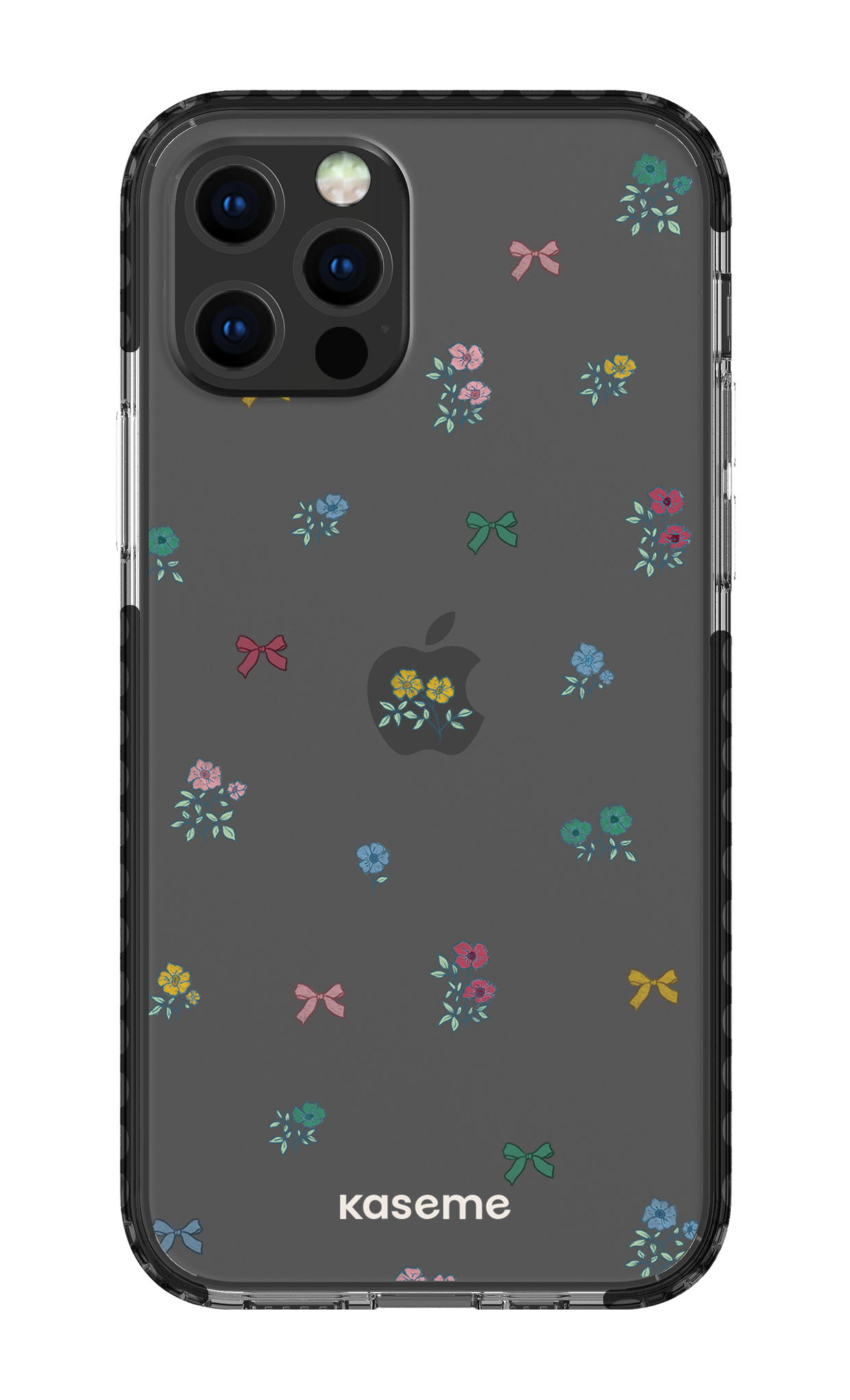 iPhone 12 pro Clear Case Black Graceful Clear Case -