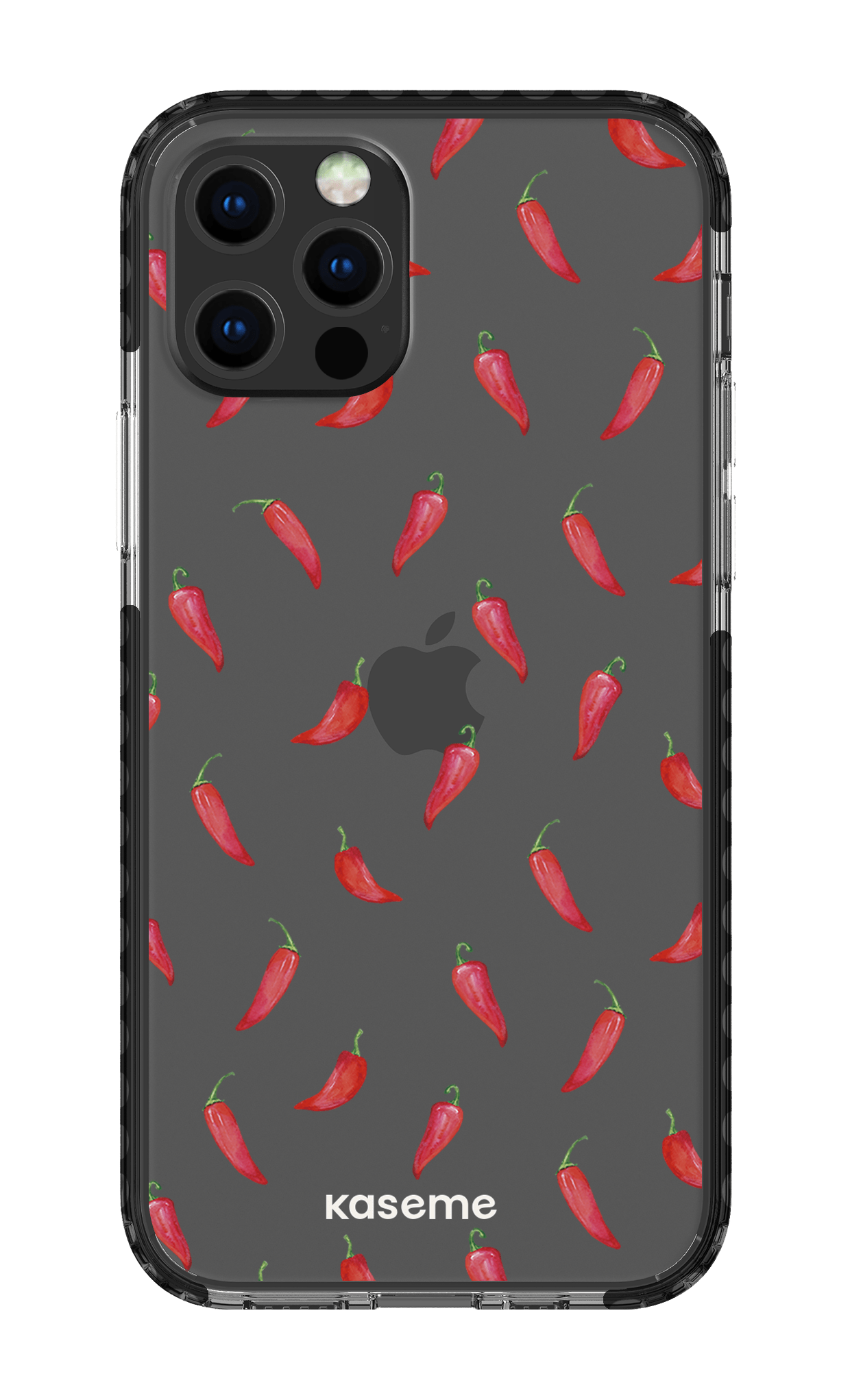 iPhone 12 pro Clear Case Black Hottie clear case -