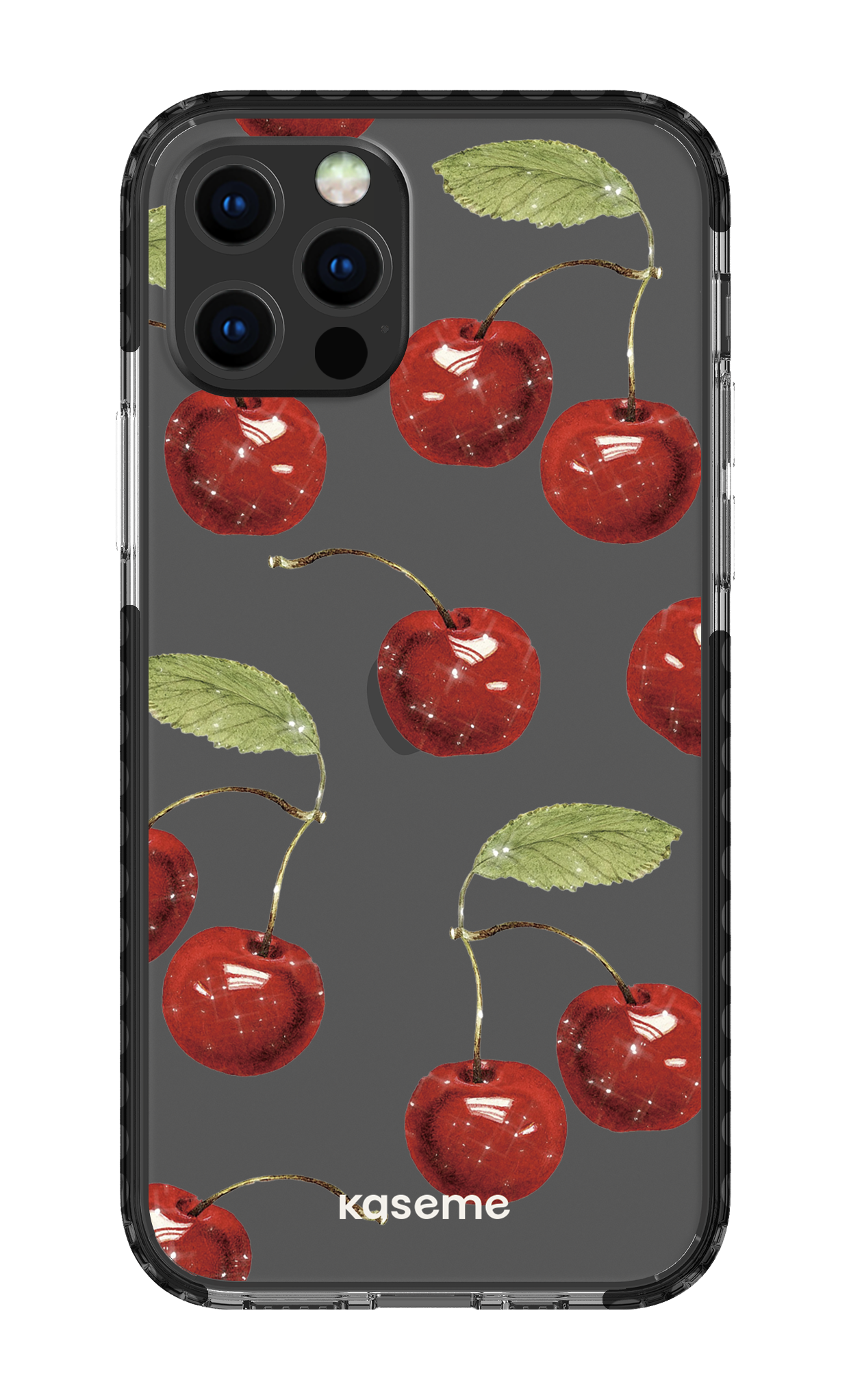 iPhone 12 pro Clear Case Black Juicy Clear Case -