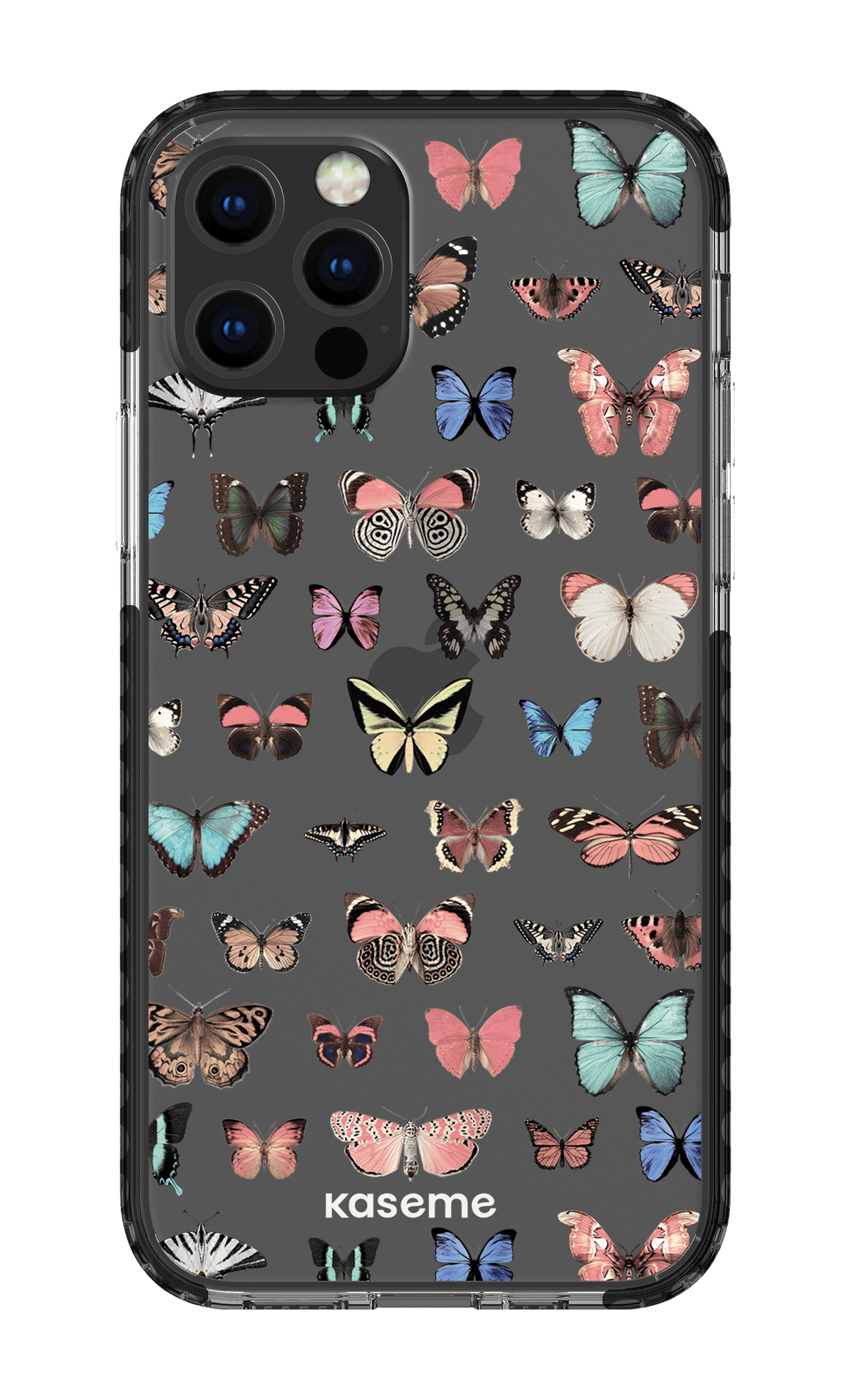 iPhone 12 pro Clear Case Black Paloma Clear Case -