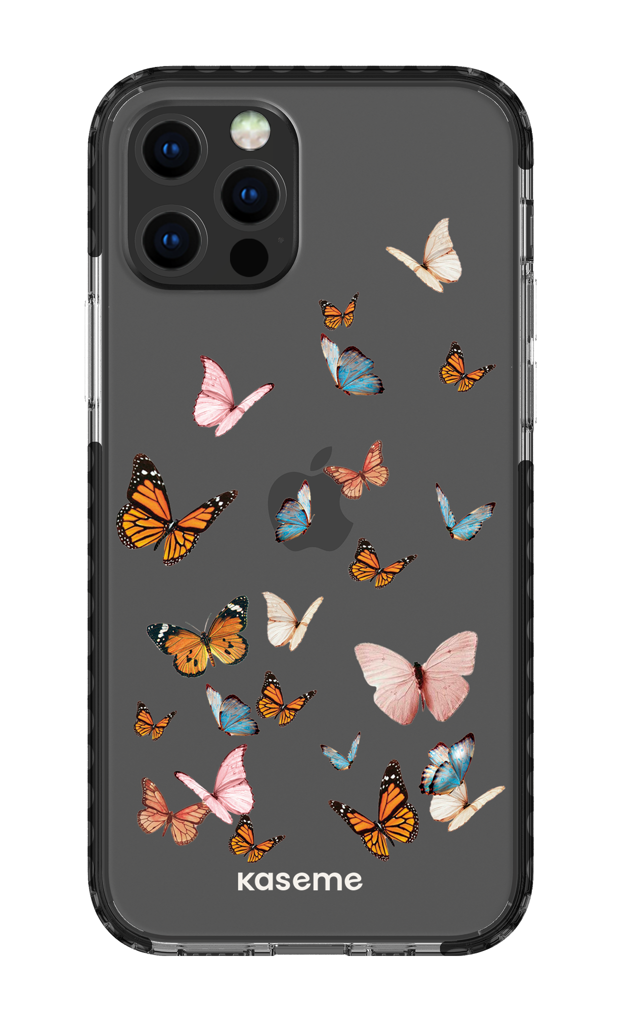 iPhone 12 pro Clear Case Black Soarin Clear Case -