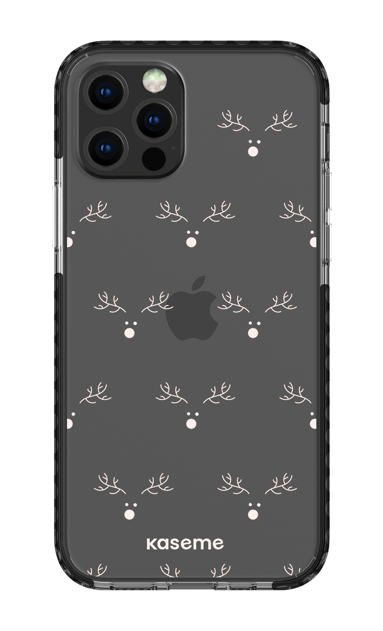 iPhone 12 pro Clear Case Black Vixen Clear Case -