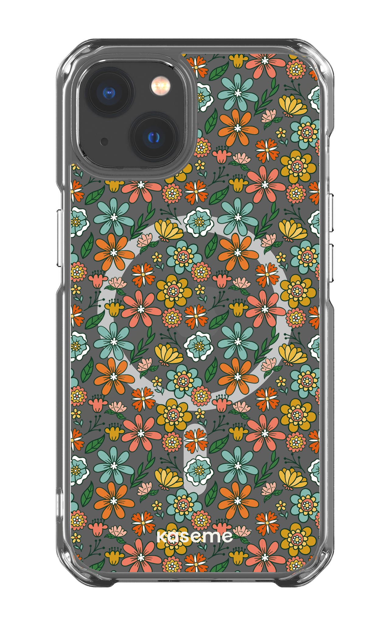 iPhone 13 Clear Case - Magsafe Bohemian Clear Case -