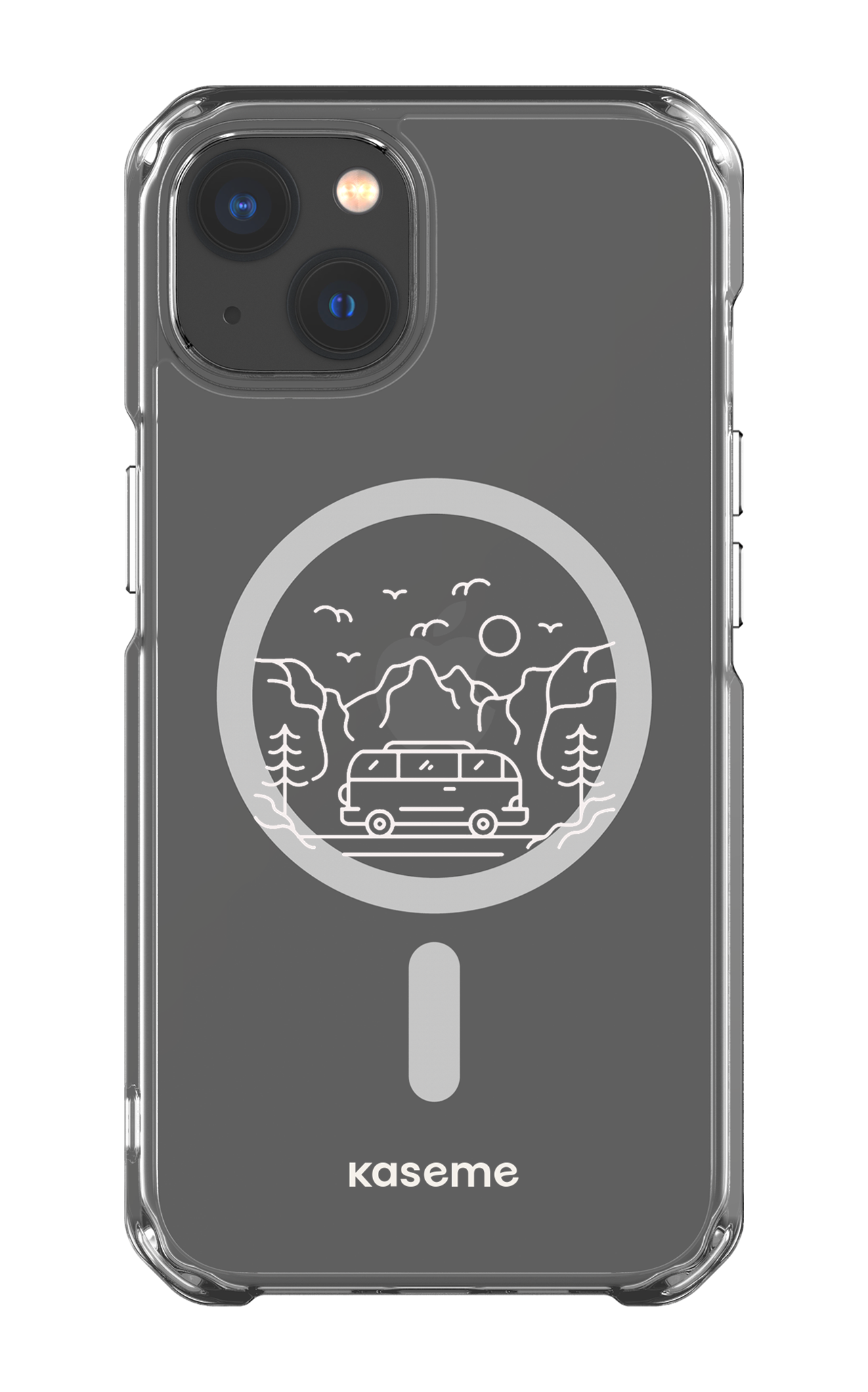 iPhone 13 Clear Case - Magsafe Camp Life Clear Case -