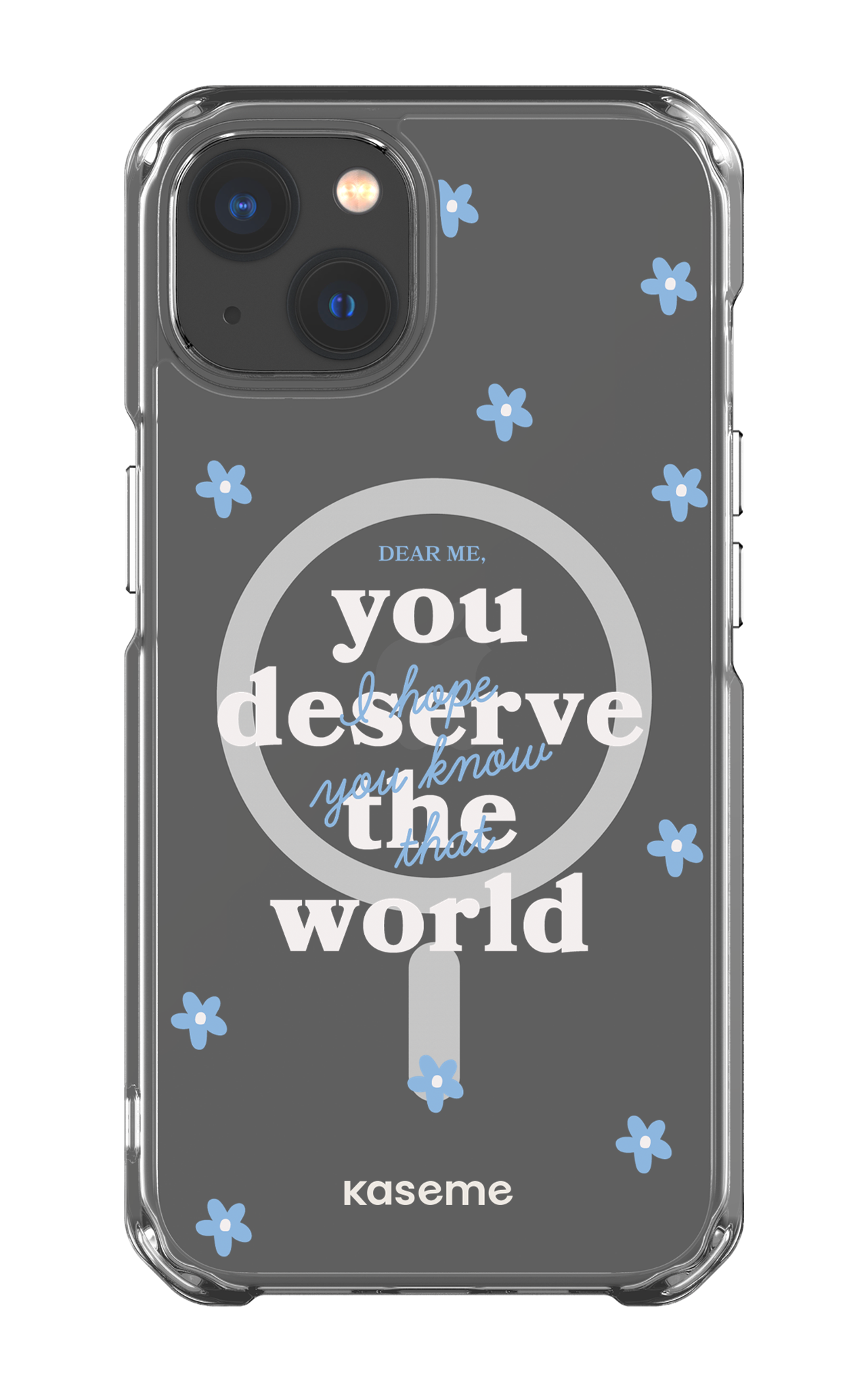 iPhone 13 Clear Case - Magsafe Dear Me Clear Case -