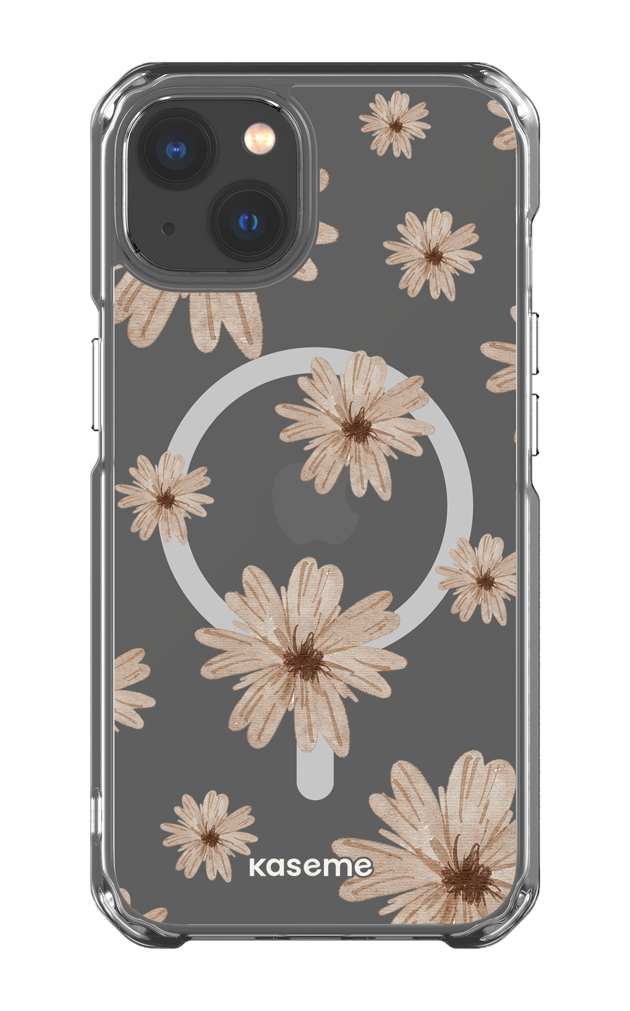 iPhone 13 Clear Case - Magsafe Delicate Dreams Clear Case -