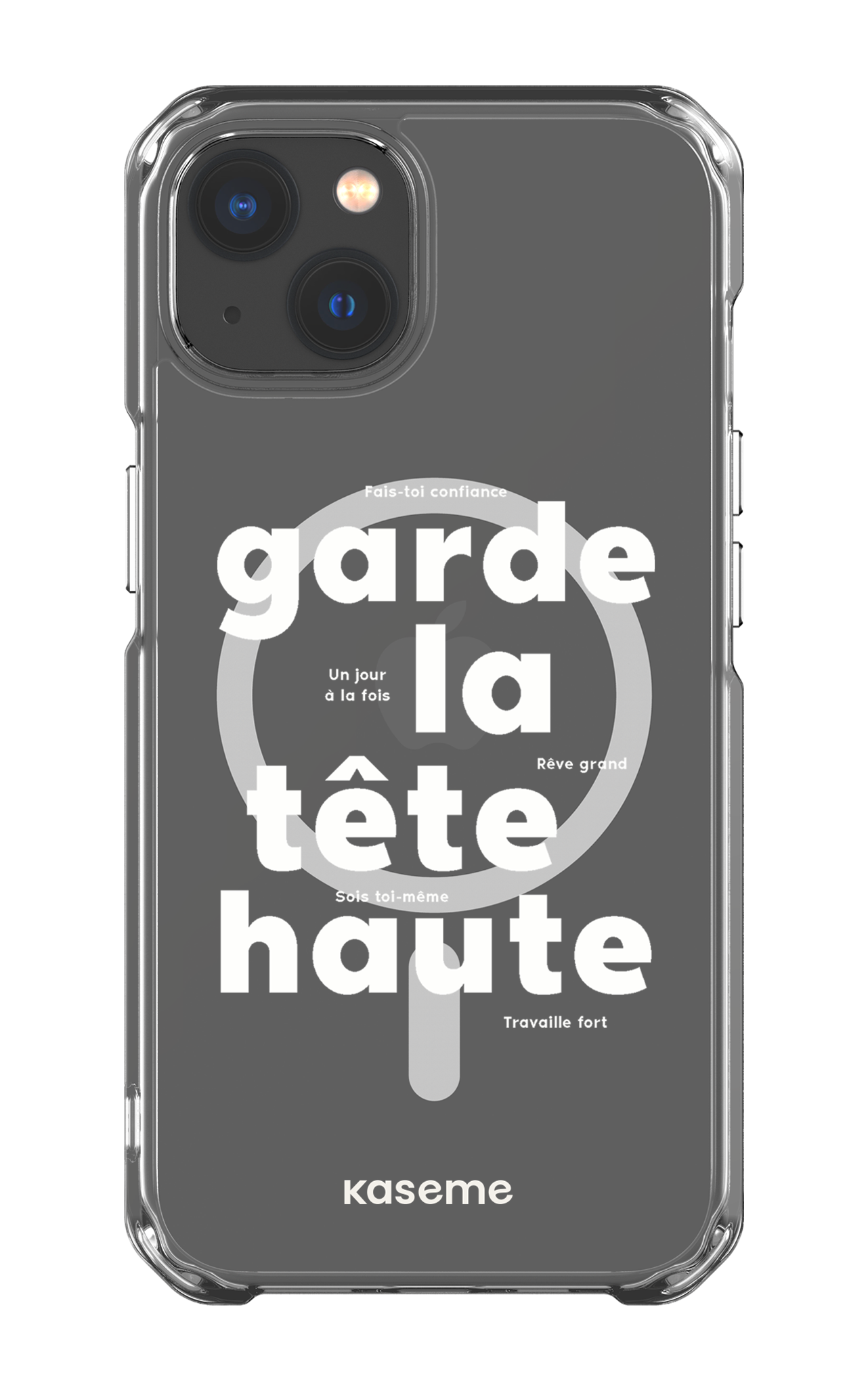 iPhone 13 Clear Case - Magsafe État d'esprit Clear Case -