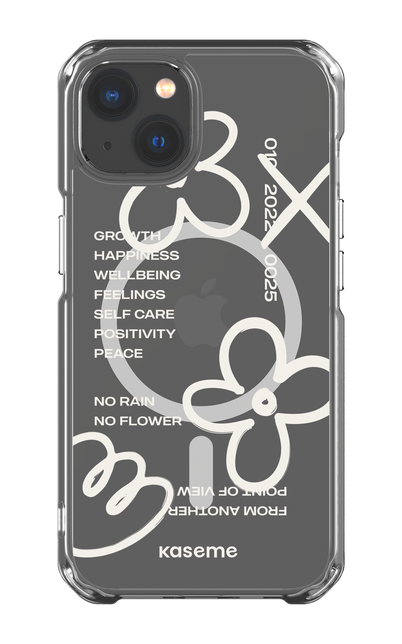 iPhone 13 Clear Case - Magsafe Feelings white Clear Case -