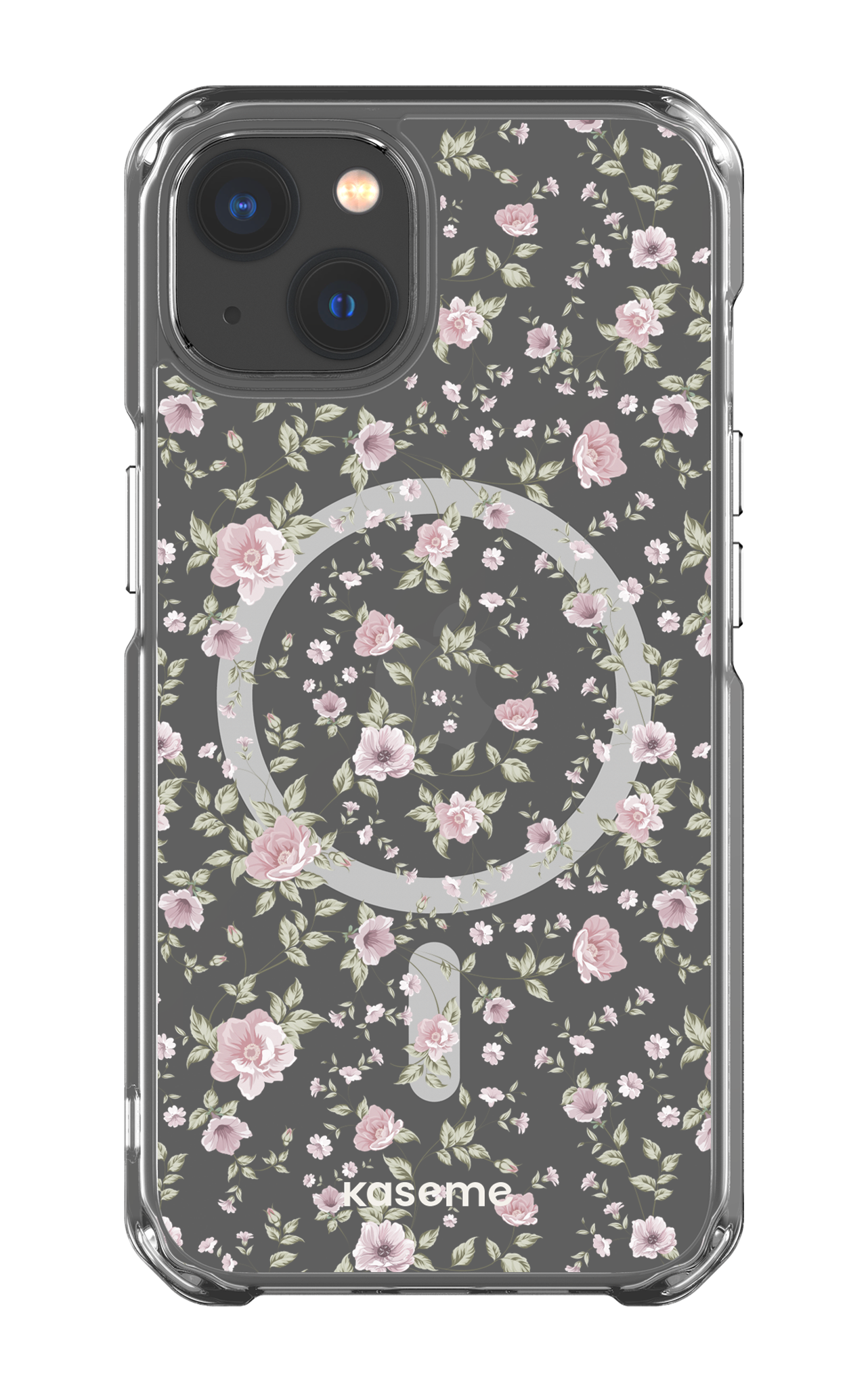 iPhone 13 Clear Case - Magsafe La Vie en Rose Clear Case -