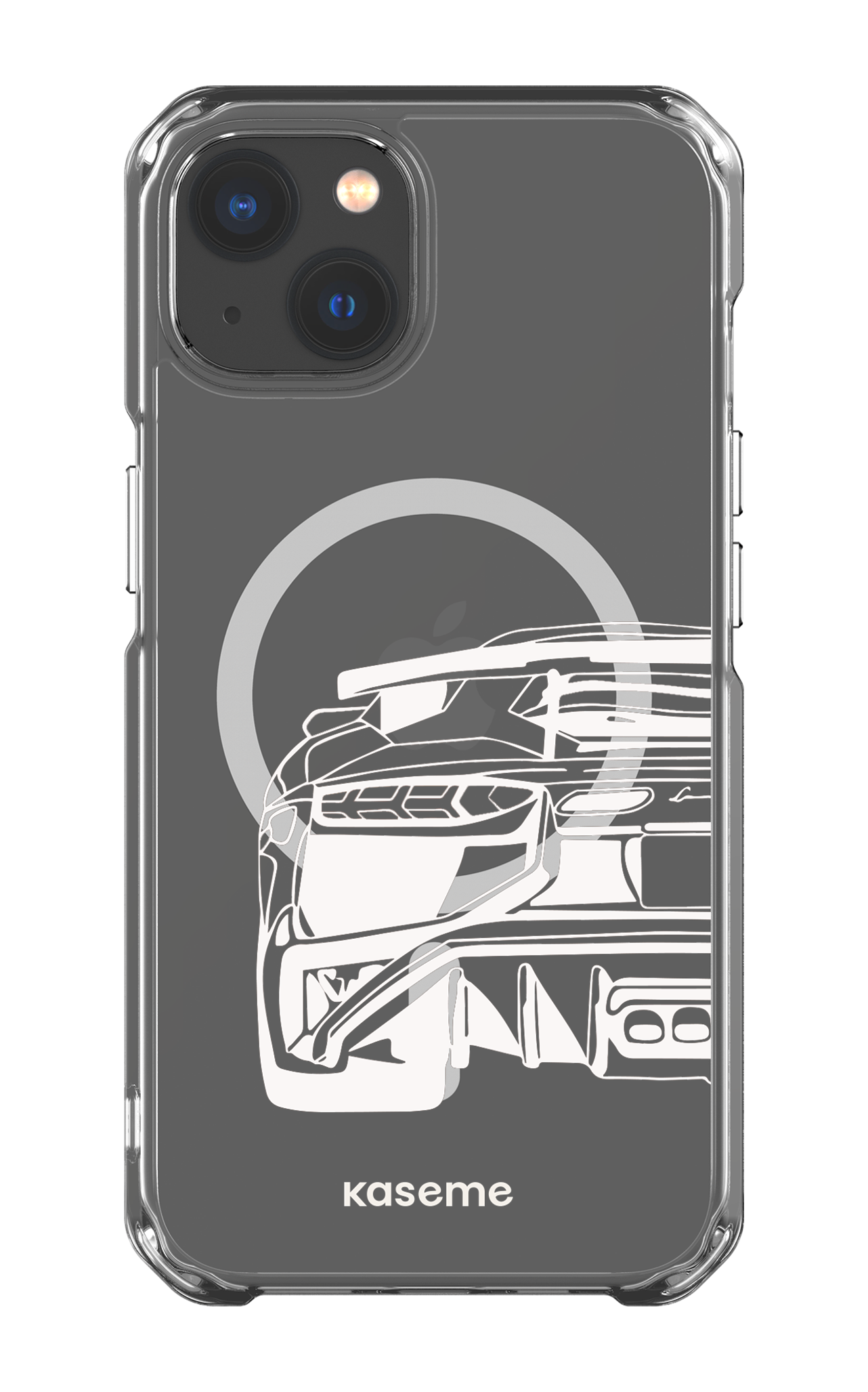 iPhone 13 Clear Case - Magsafe Lambo Clear Case -