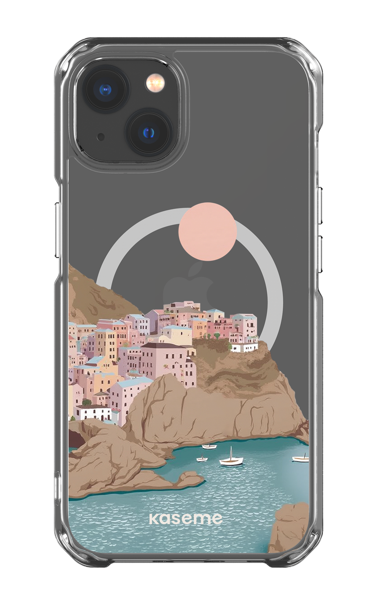 iPhone 13 Clear Case - Magsafe Mediterrana Clear Case -