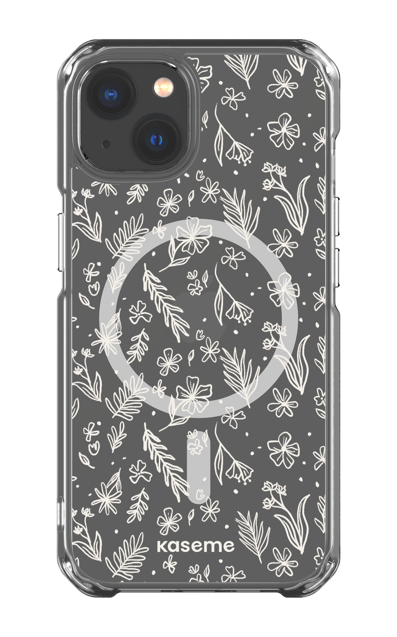 iPhone 13 Clear Case - Magsafe Olive Branch Clear Case -