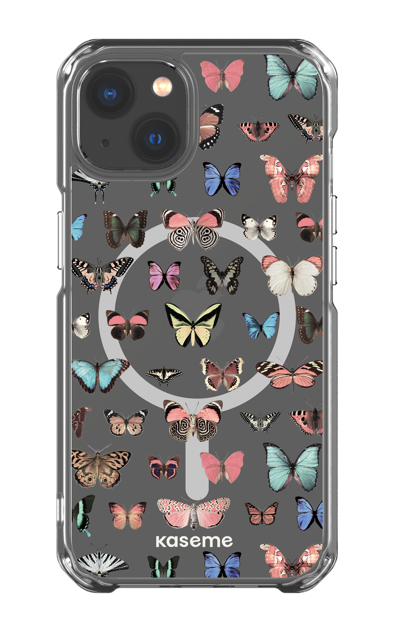 iPhone 13 Clear Case - Magsafe Paloma Clear Case -