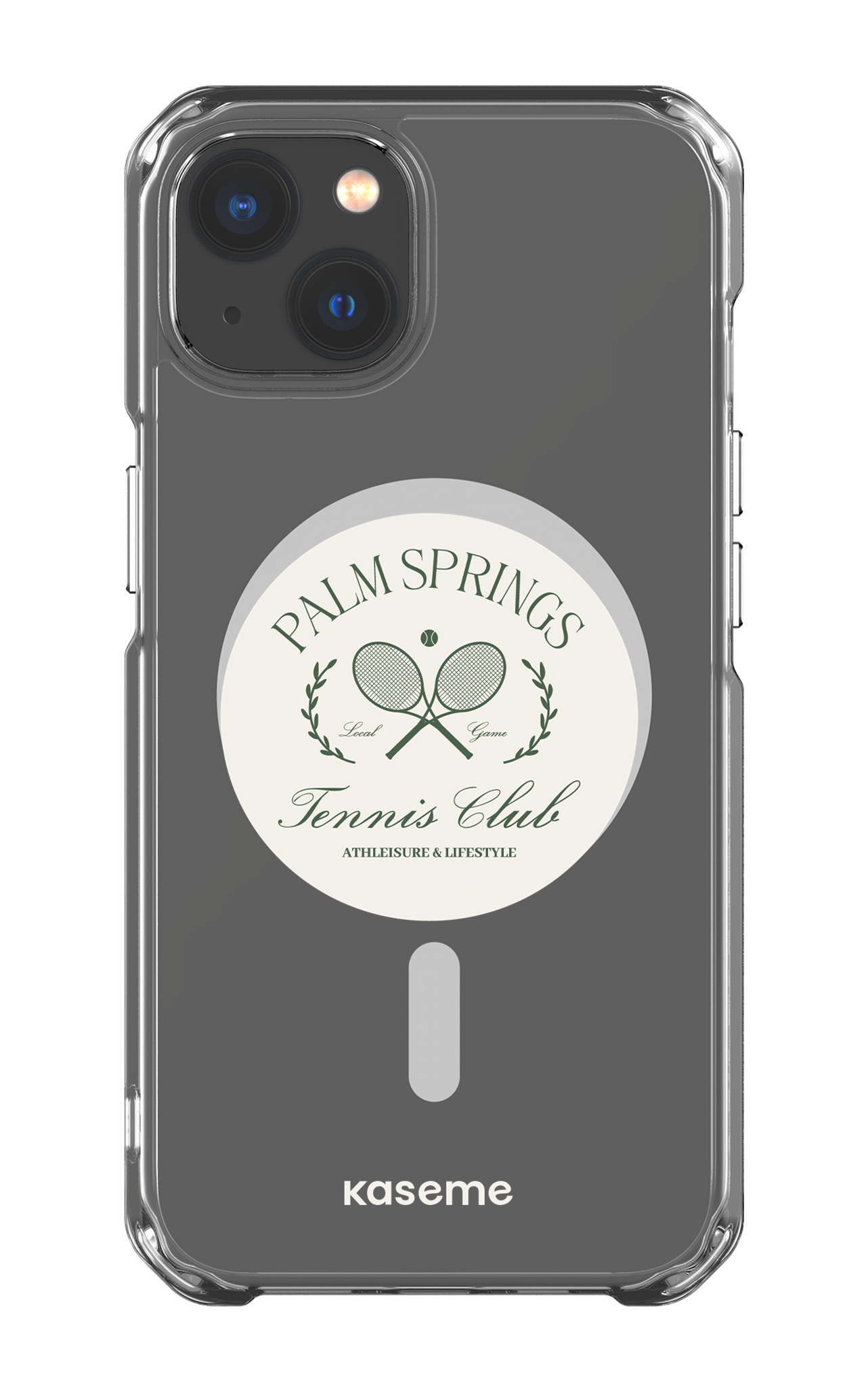 iPhone 13 Clear Case - Magsafe Serve it up Clear Case -