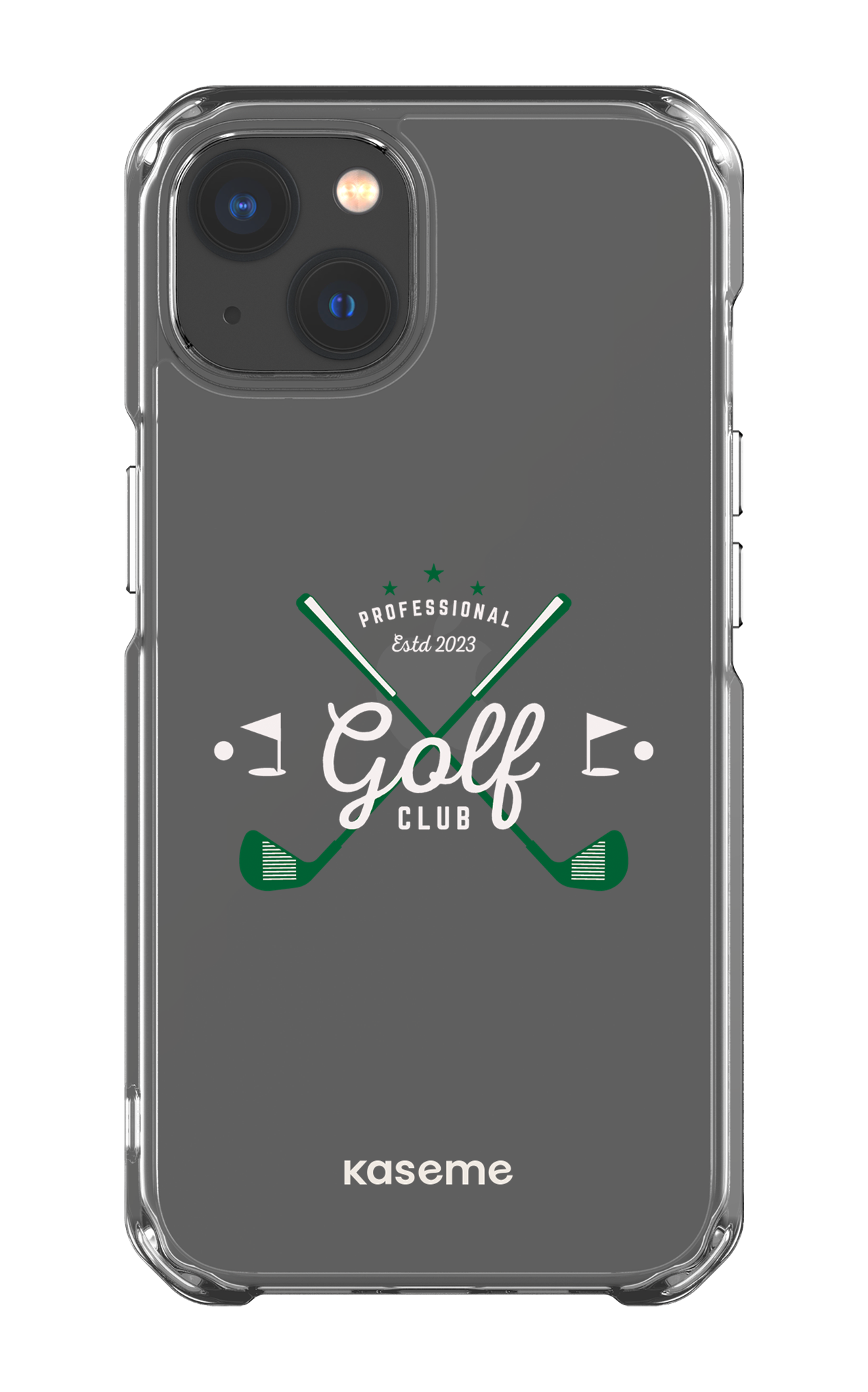 iPhone 13 Clear Case Bogey Clear Case -