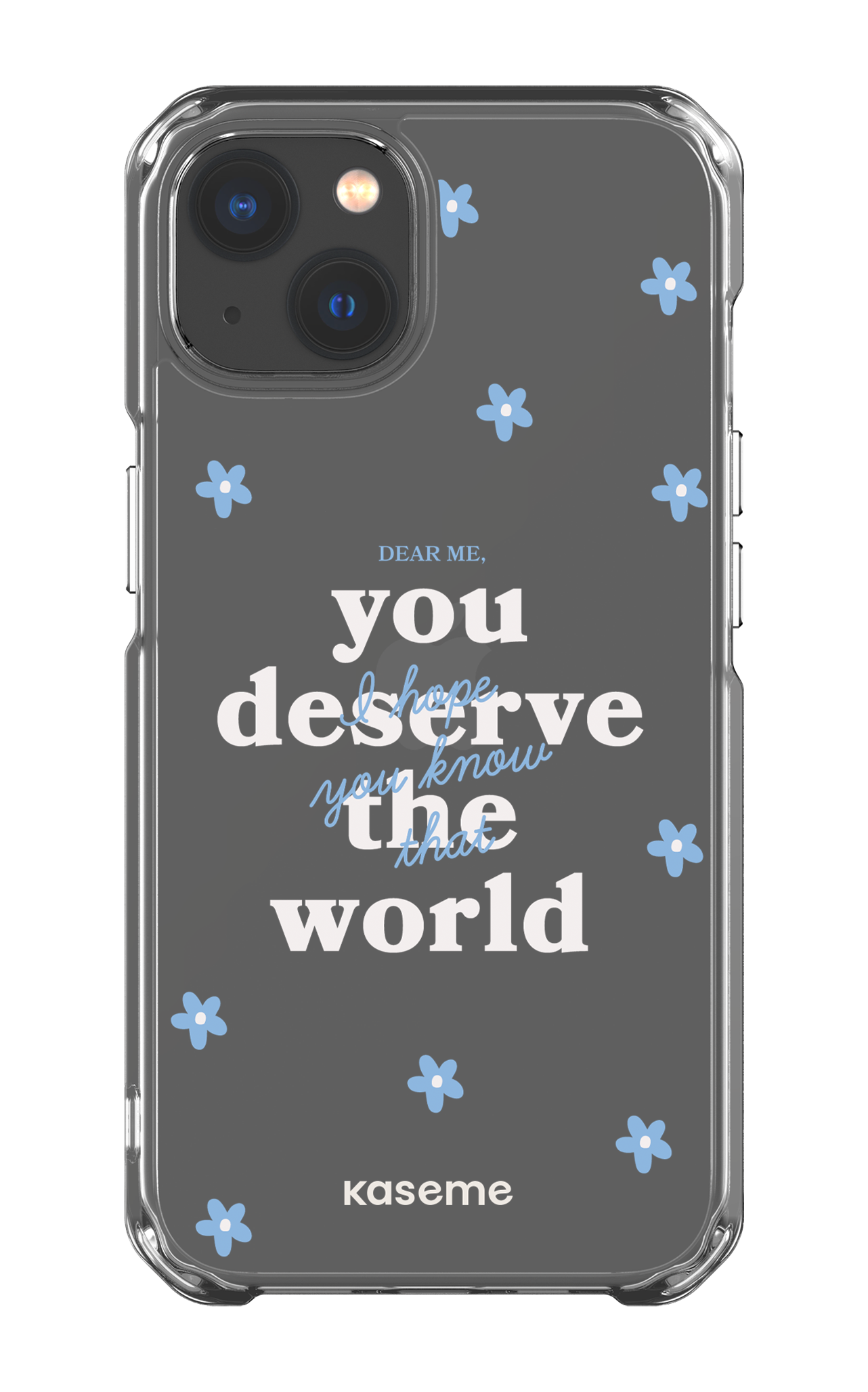 iPhone 13 Clear Case Dear Me Clear Case -