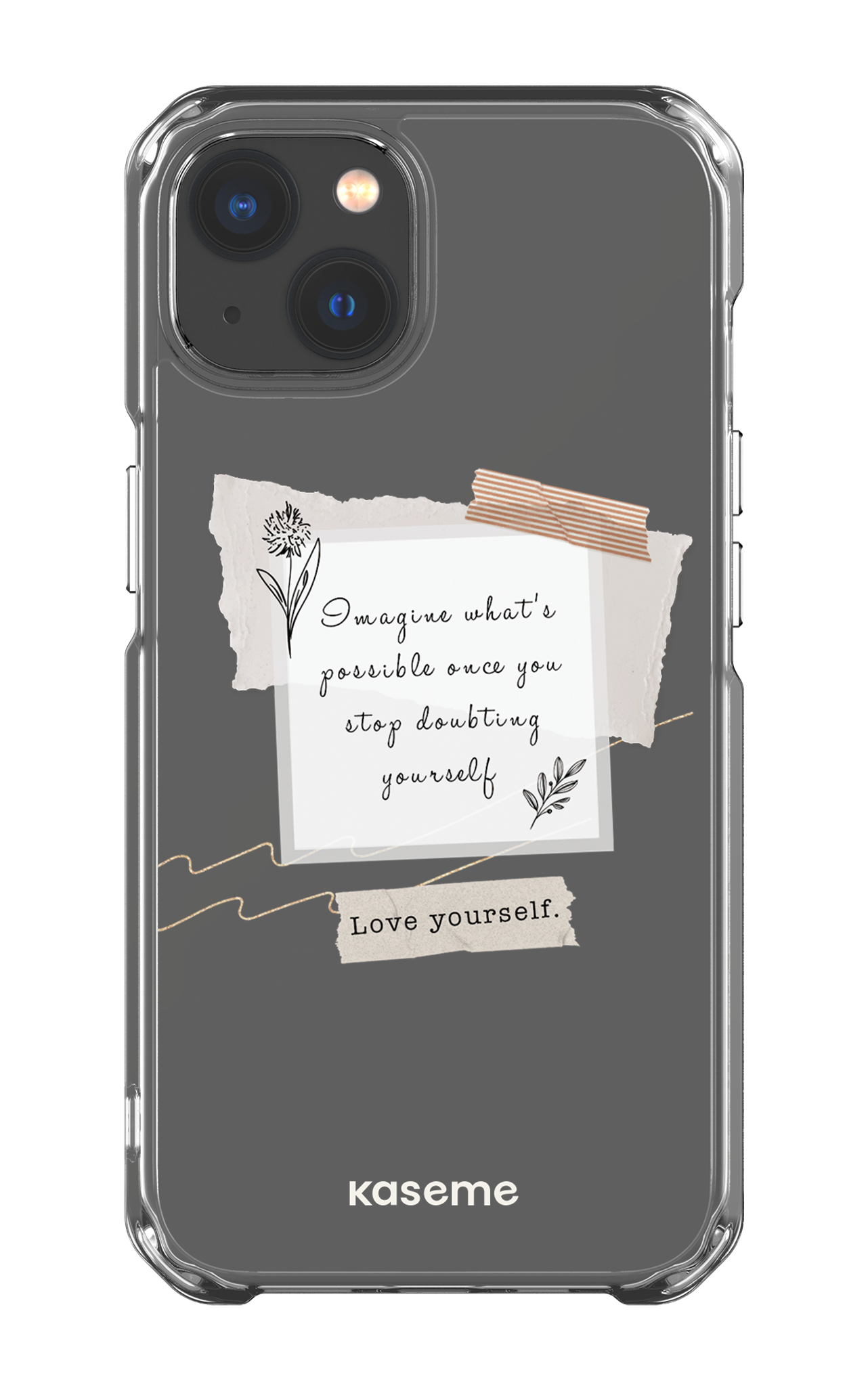 iPhone 13 Clear Case Faith Clear Case -